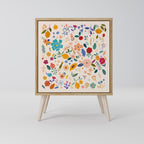 FLORAL COMBINATION Sideboard mit 1 Tür in Eiche-Optik