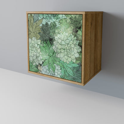 SUCCULENT CLUSTER 1-Door Sideboard