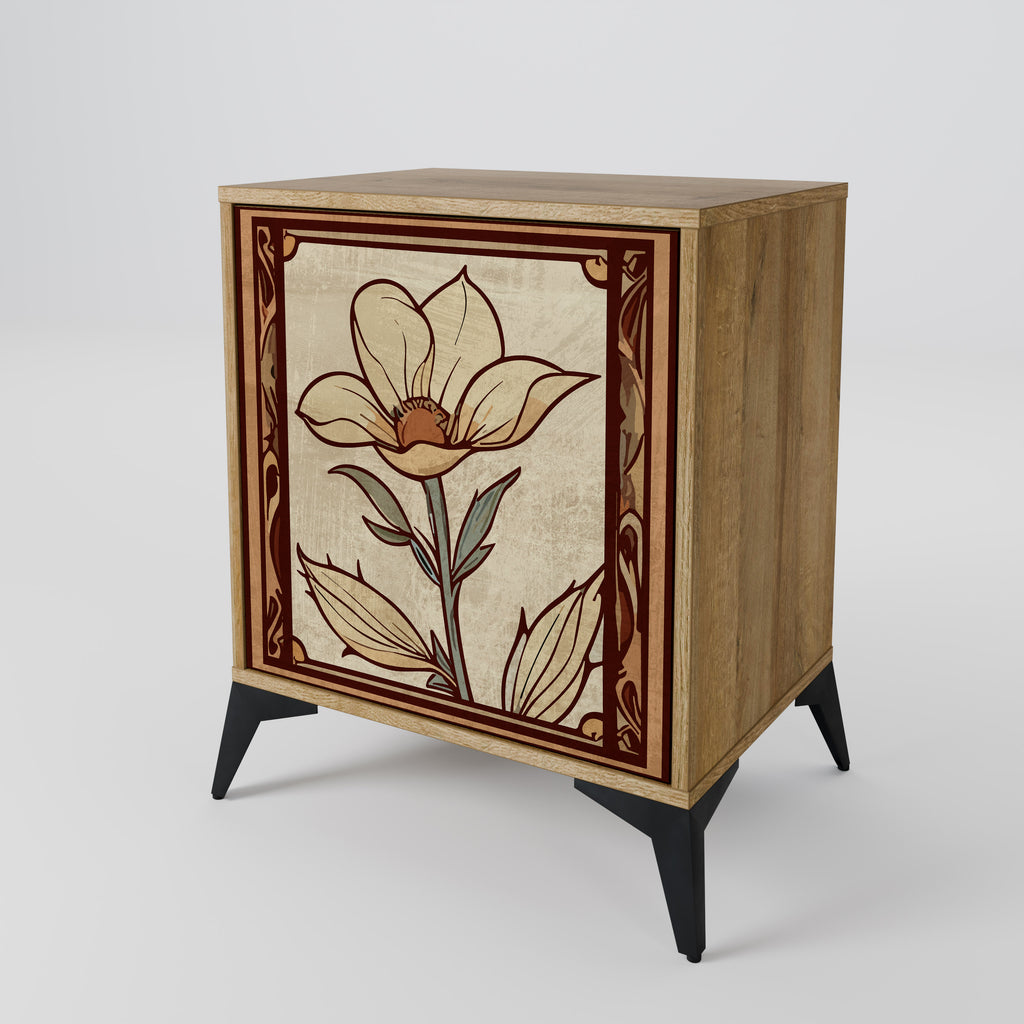 TIMELESS FLORA Sideboard mit 1 Tür in Eiche-Optik