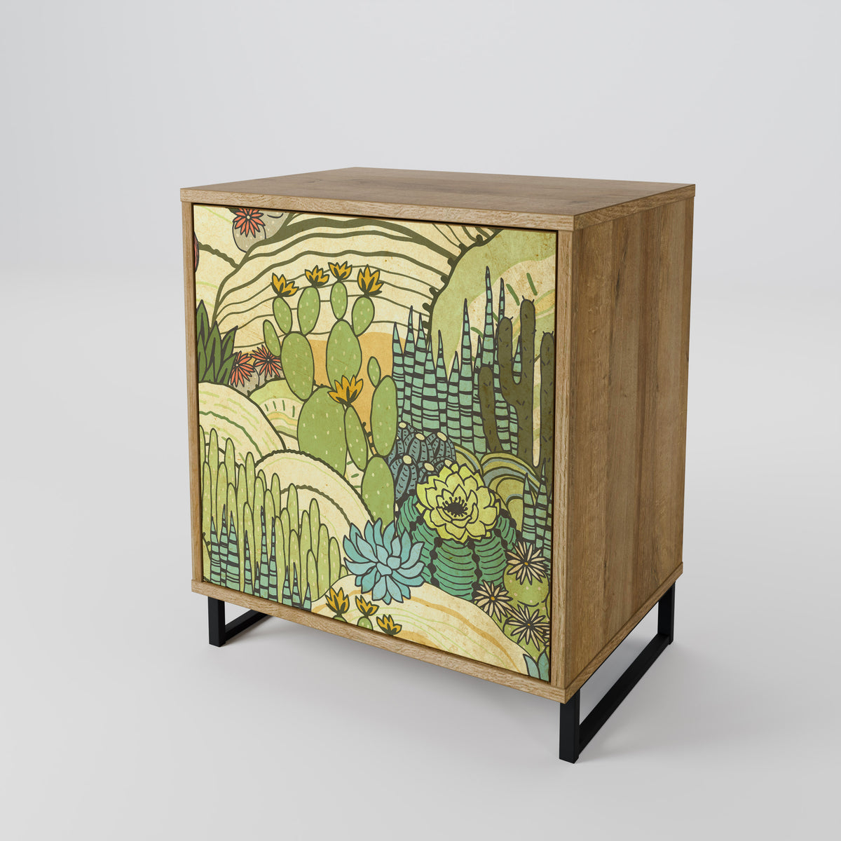 SUCCULENTS KALEIDOSCOPE 1-türiges Sideboard