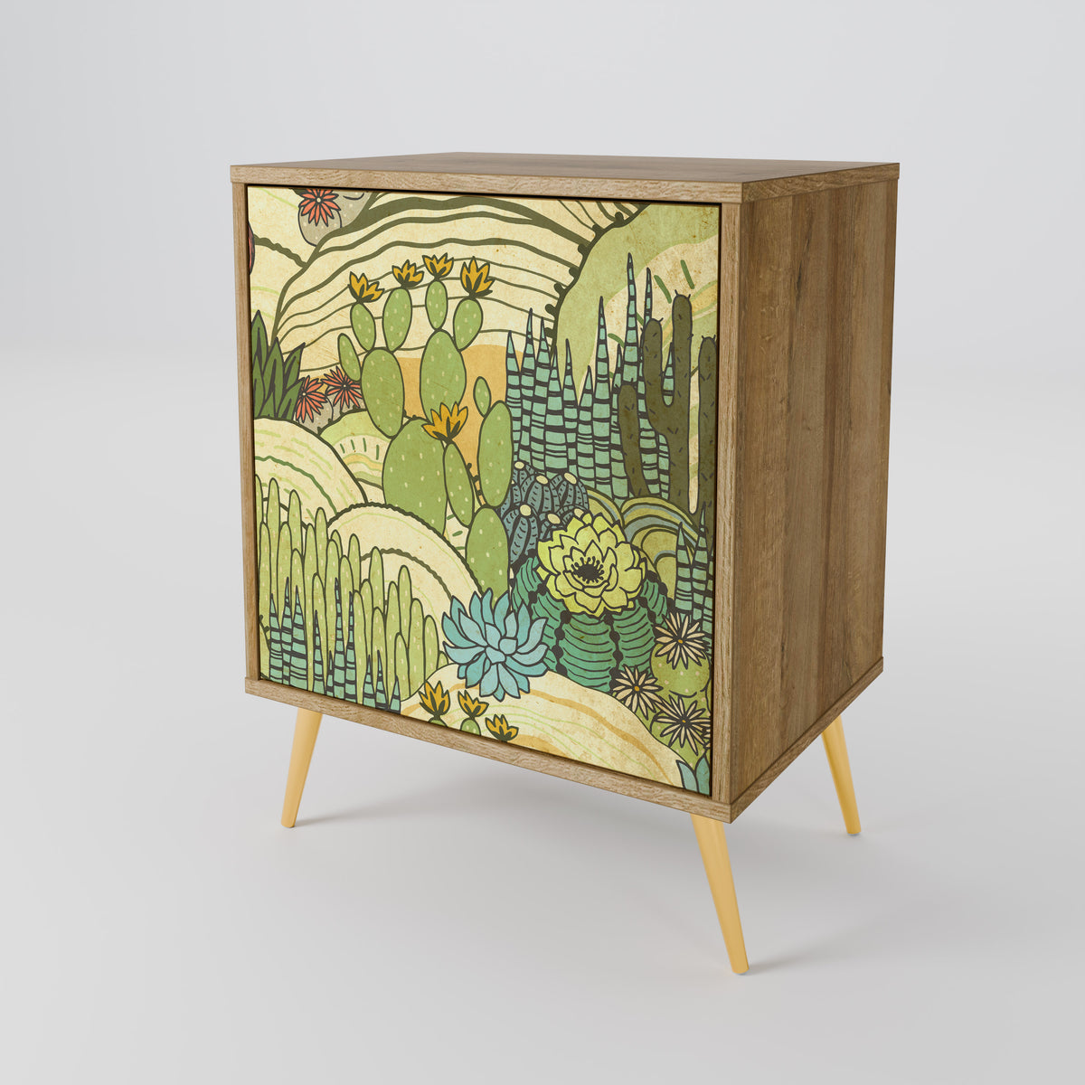 SUCCULENTS KALEIDOSCOPE 1-türiges Sideboard