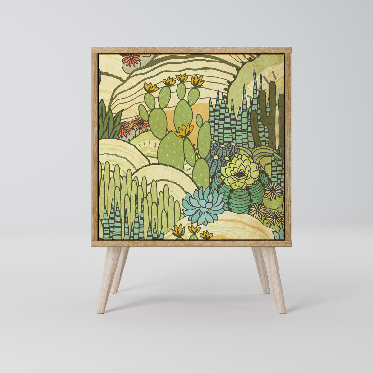 SUCCULENTS KALEIDOSCOPE 1-türiges Sideboard