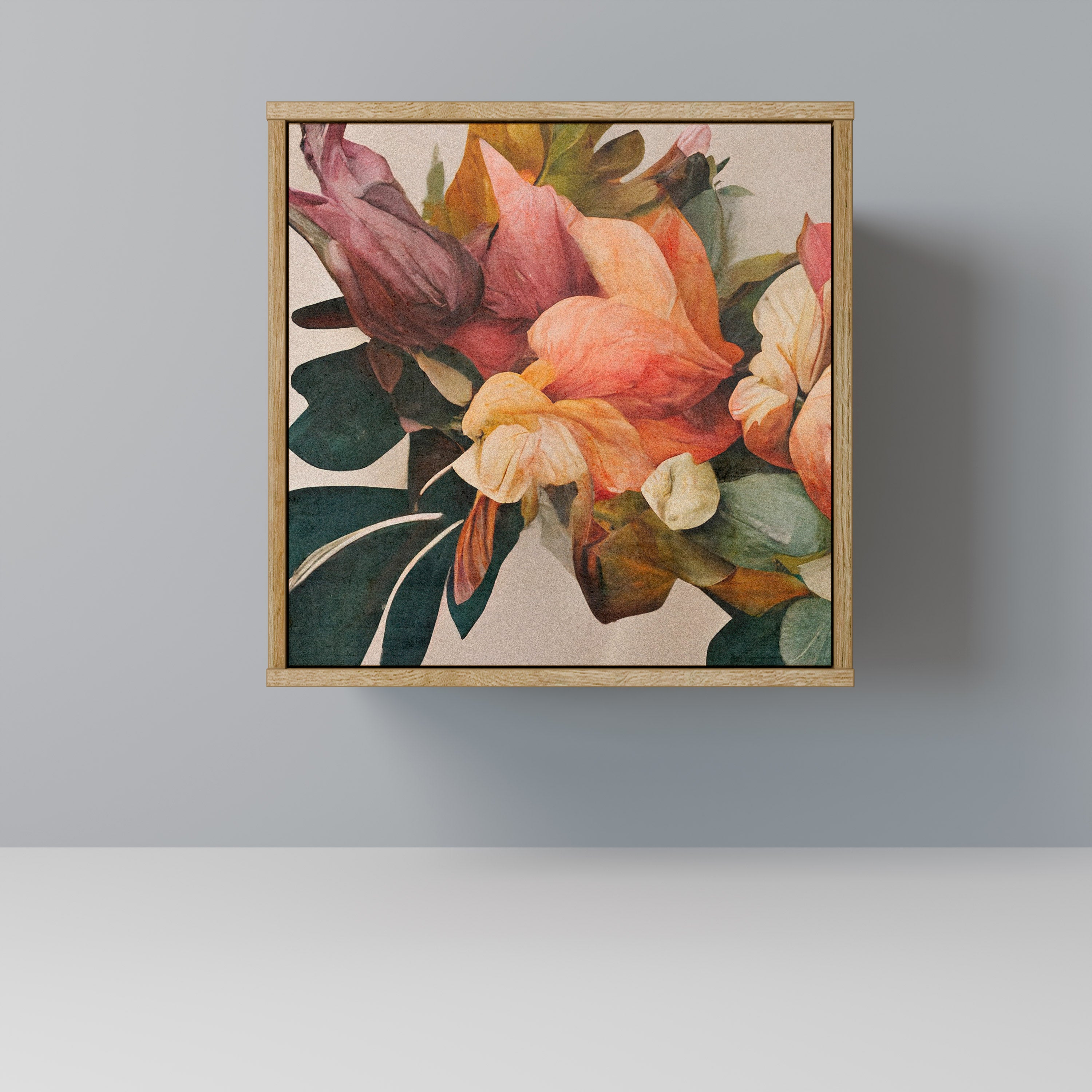 STYLISH BEAUTY Sideboard mit 1 Tür in Eiche-Optik