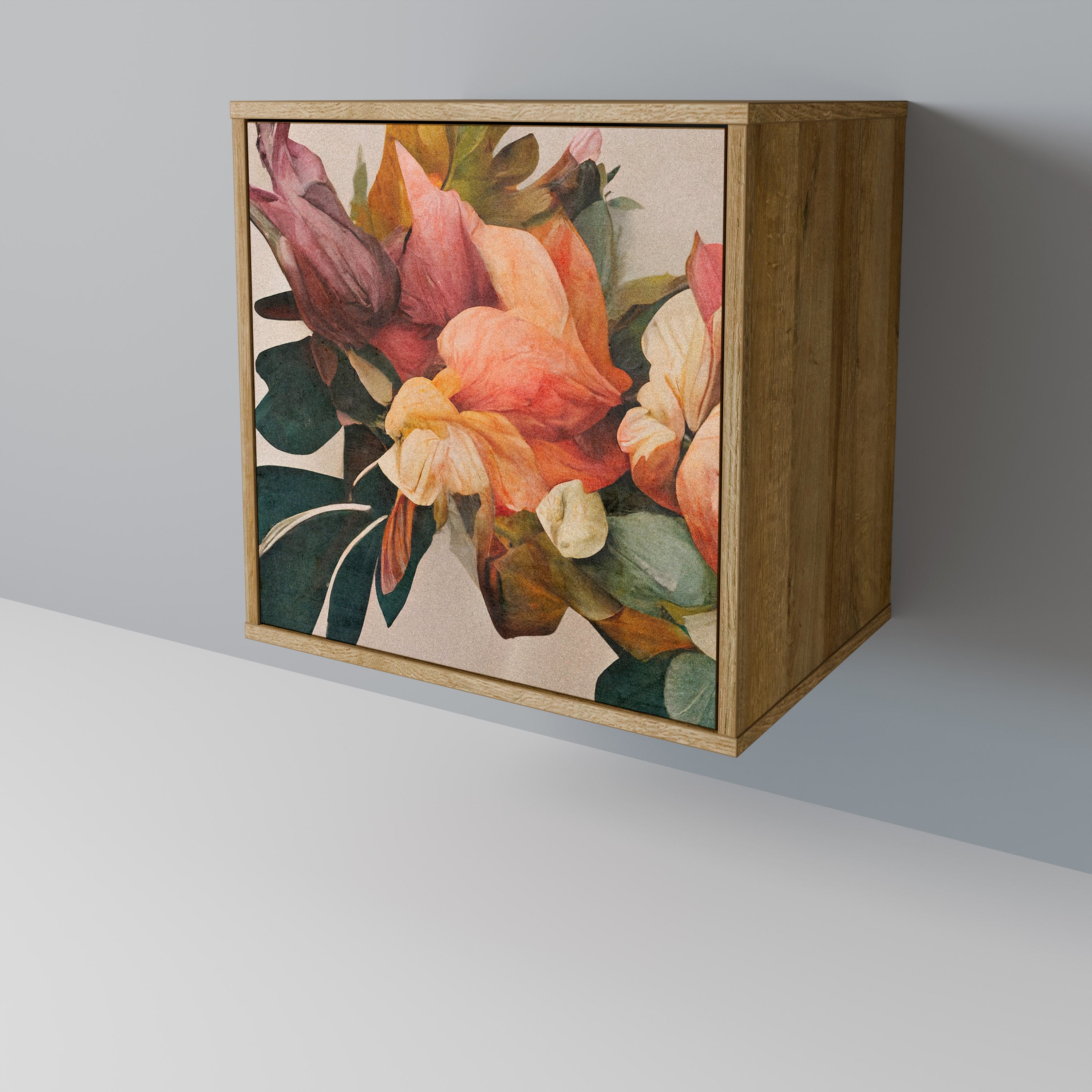 STYLISH BEAUTY Sideboard mit 1 Tür in Eiche-Optik