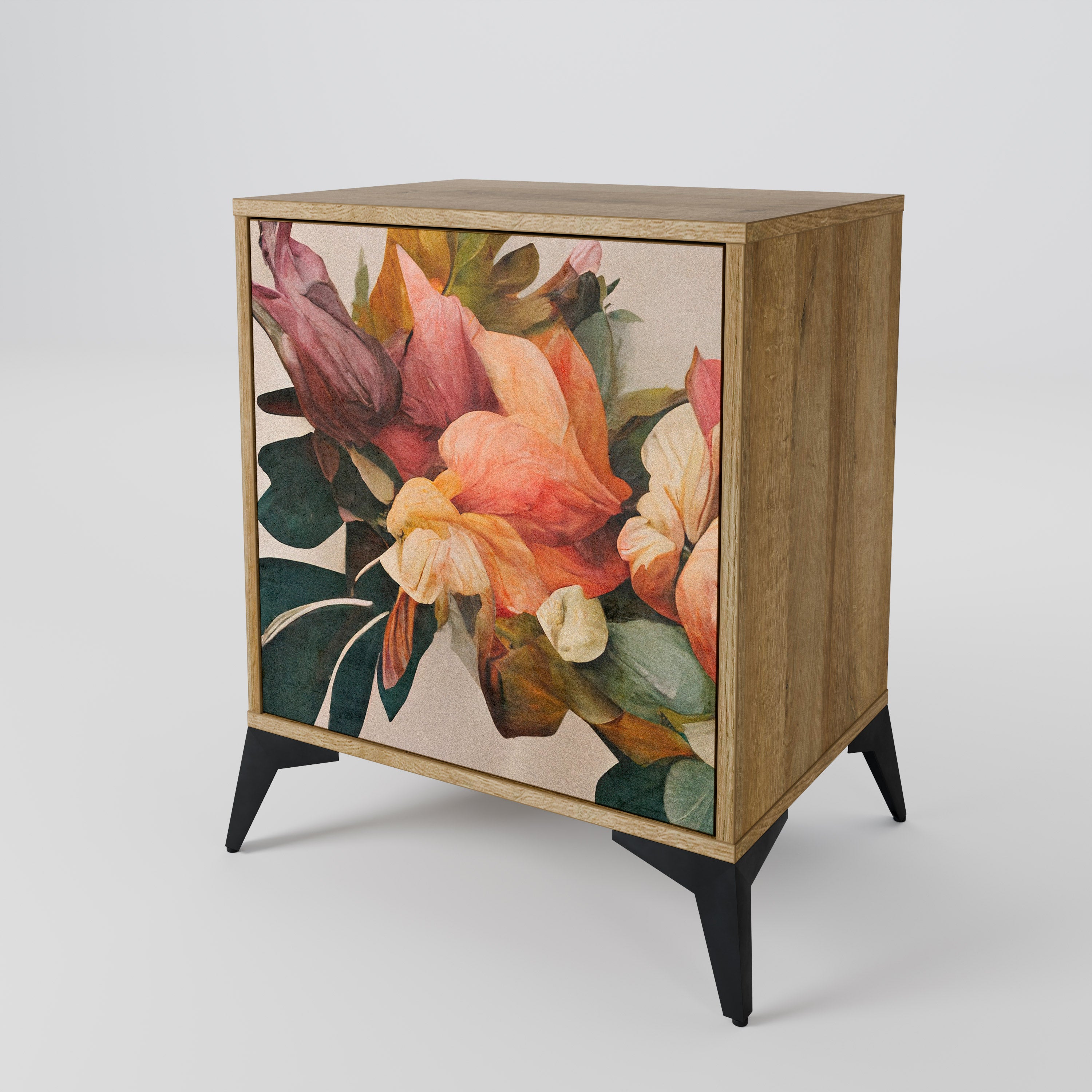 STYLISH BEAUTY Sideboard mit 1 Tür in Eiche-Optik