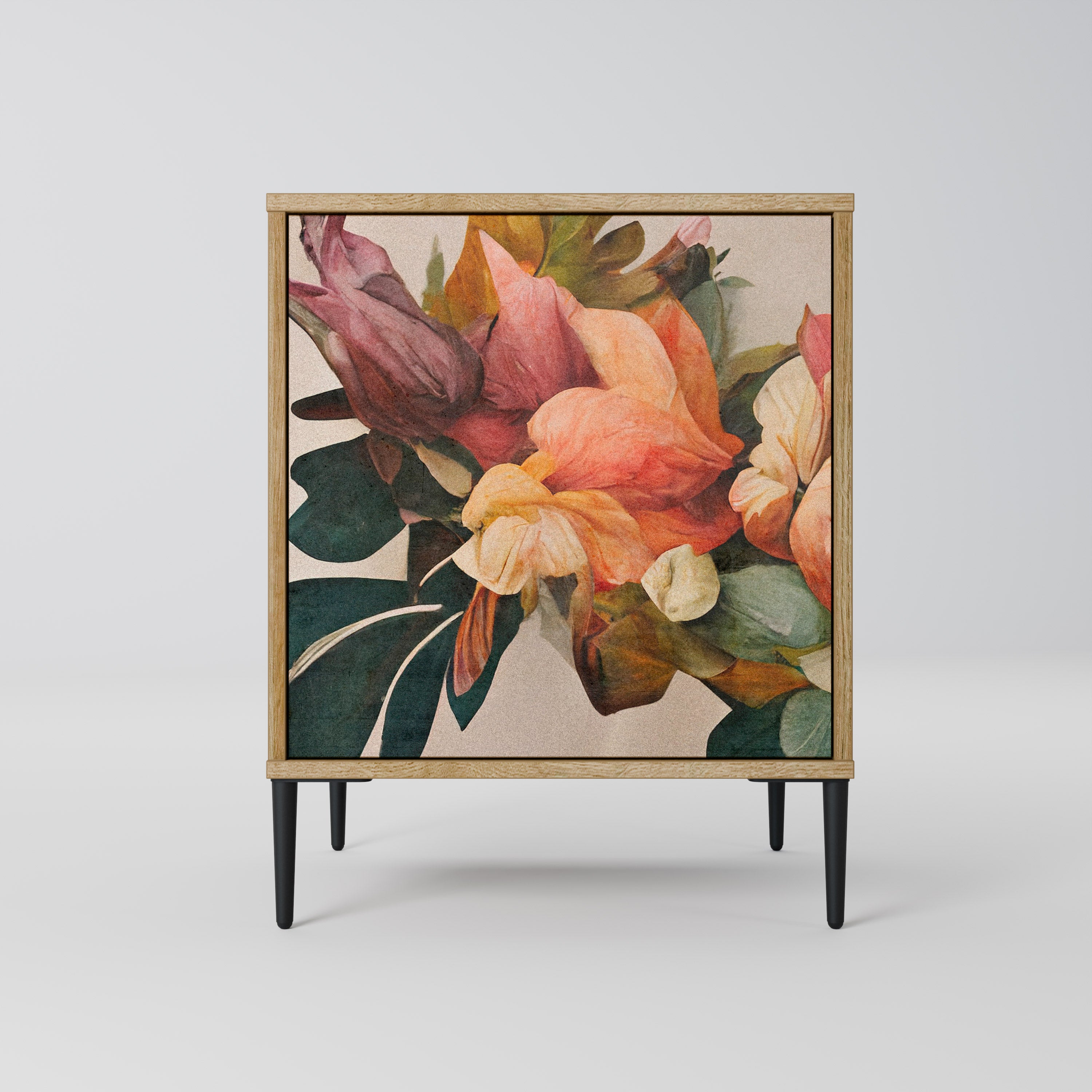 STYLISH BEAUTY Sideboard mit 1 Tür in Eiche-Optik