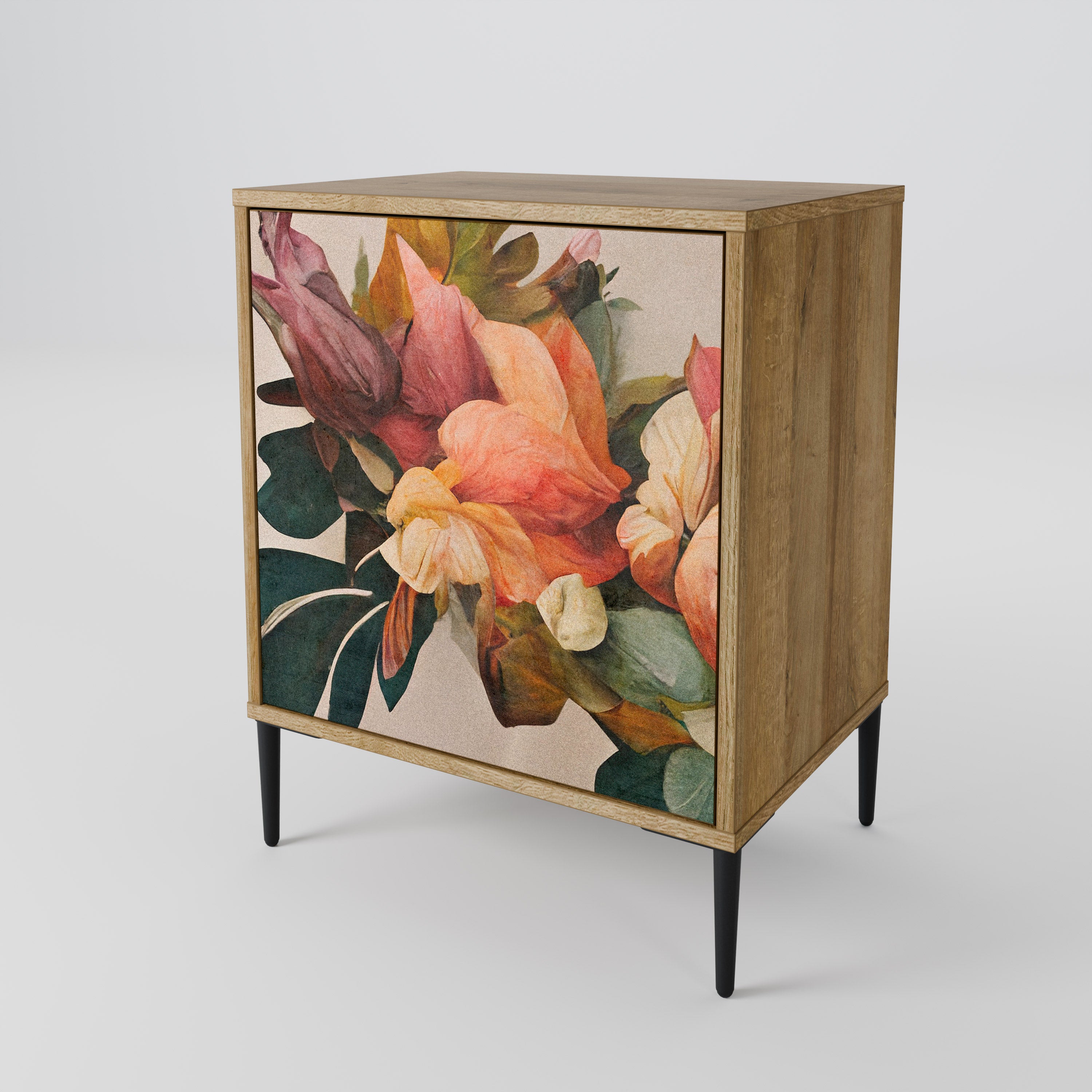 STYLISH BEAUTY Sideboard mit 1 Tür in Eiche-Optik