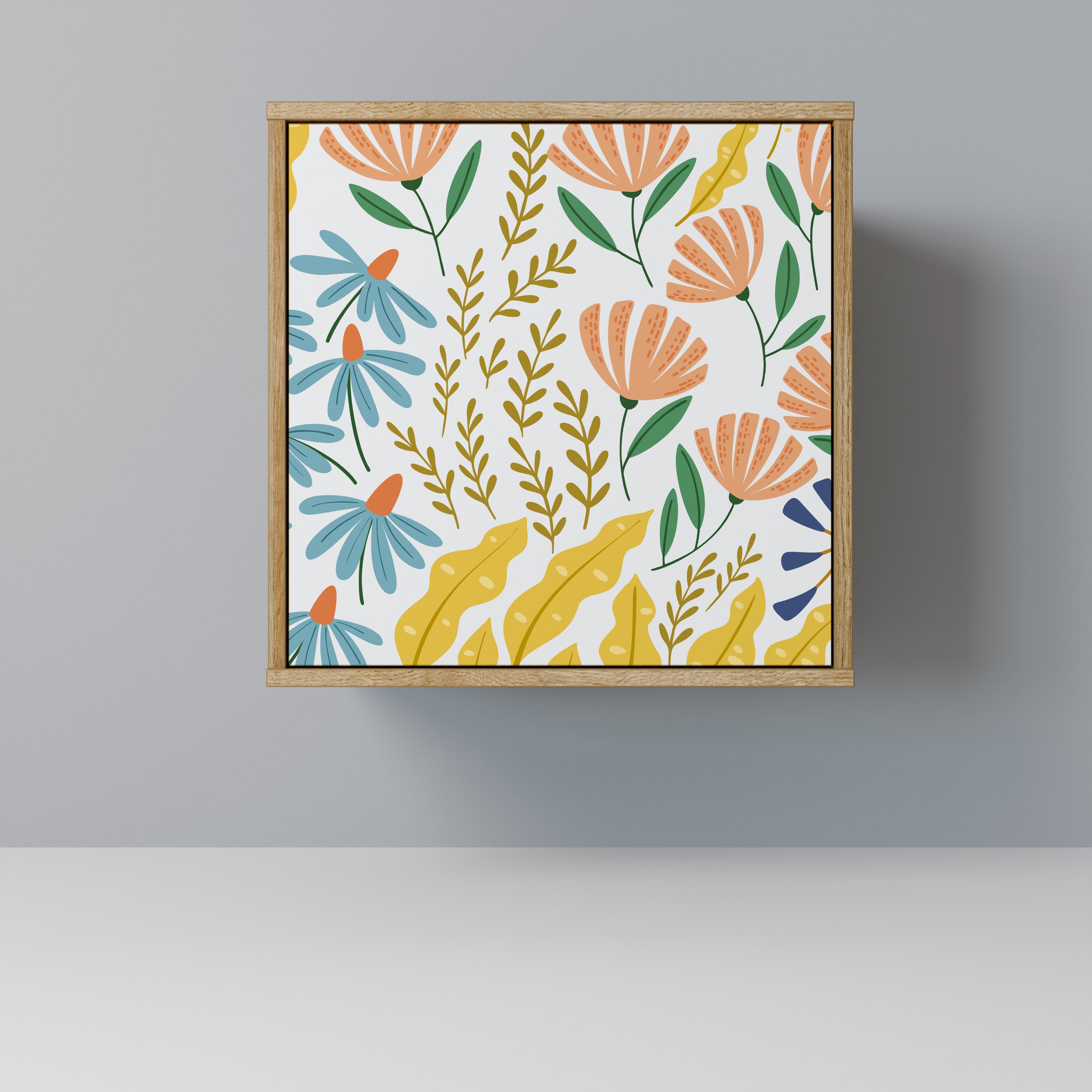 HELLO SPRING Sideboard mit 1 Tür in Eiche-Optik