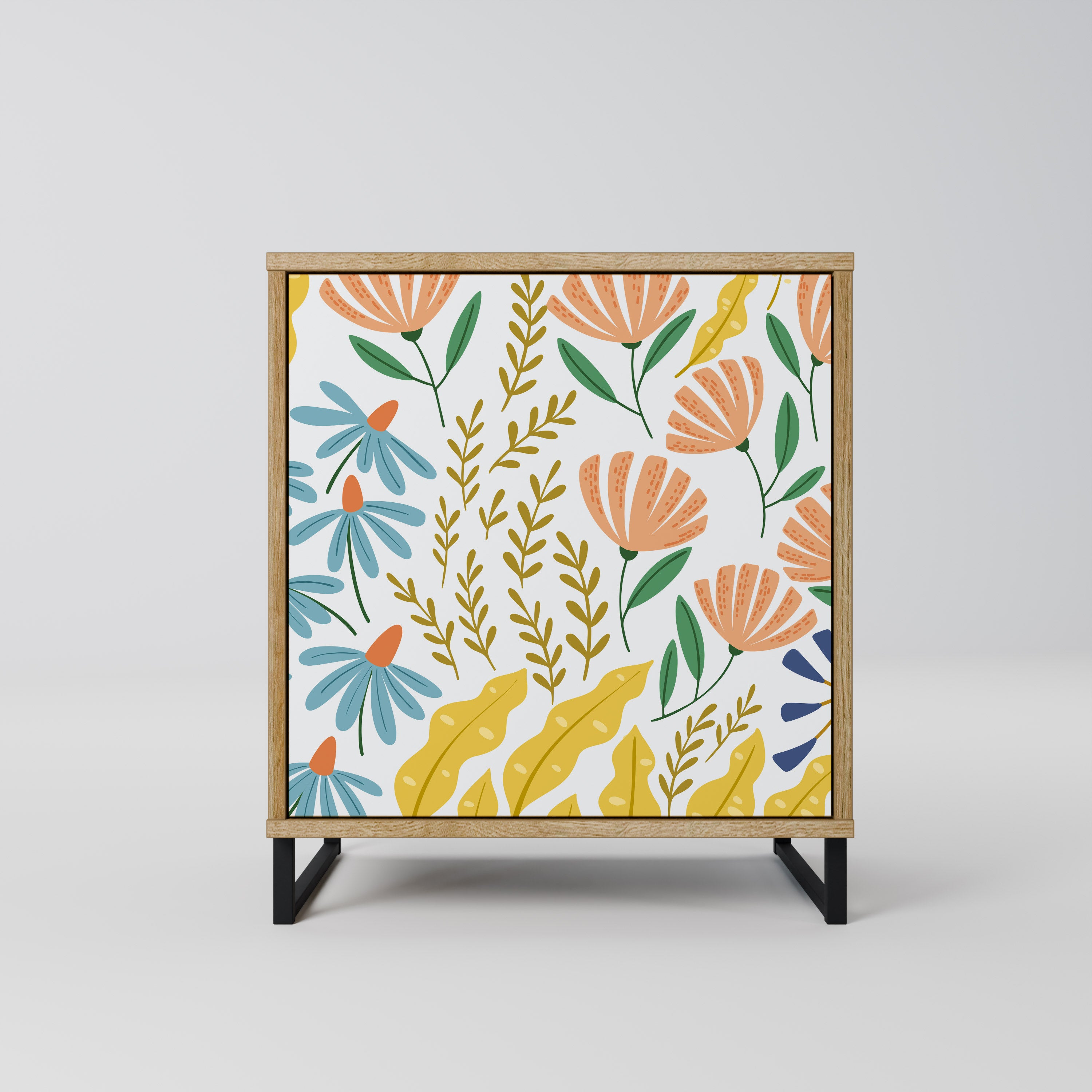 HELLO SPRING Sideboard mit 1 Tür in Eiche-Optik