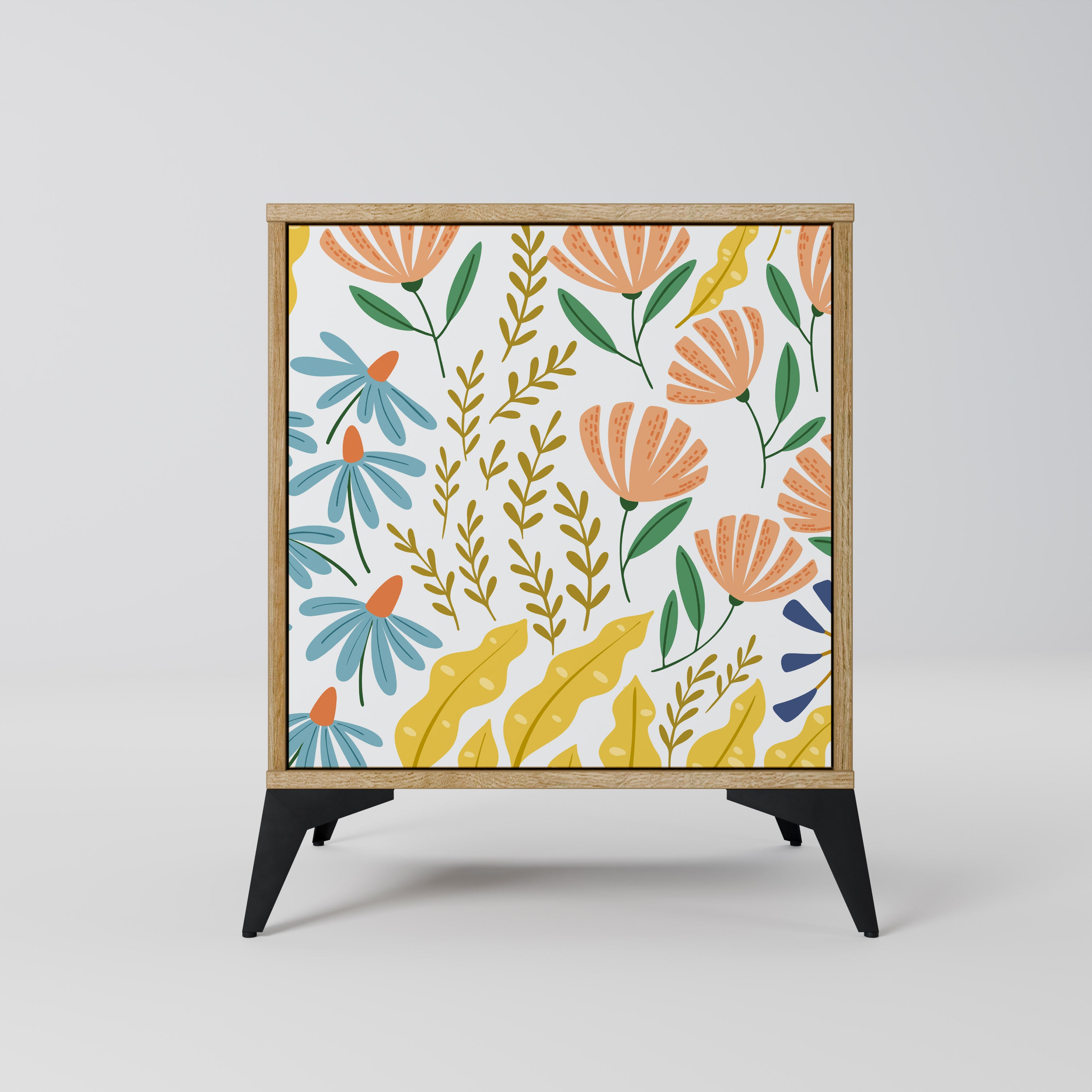 HELLO SPRING Sideboard mit 1 Tür in Eiche-Optik