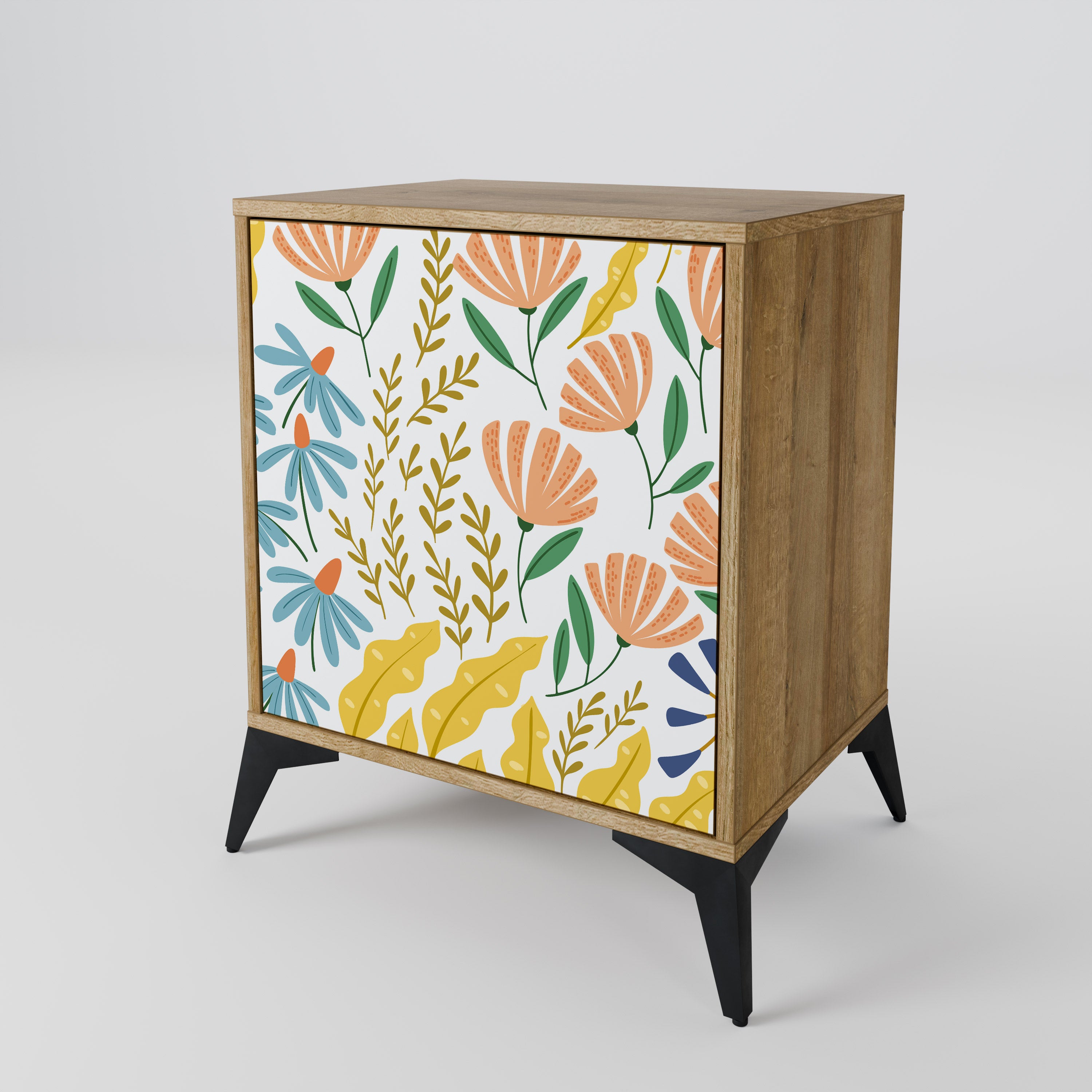 HELLO SPRING Sideboard mit 1 Tür in Eiche-Optik