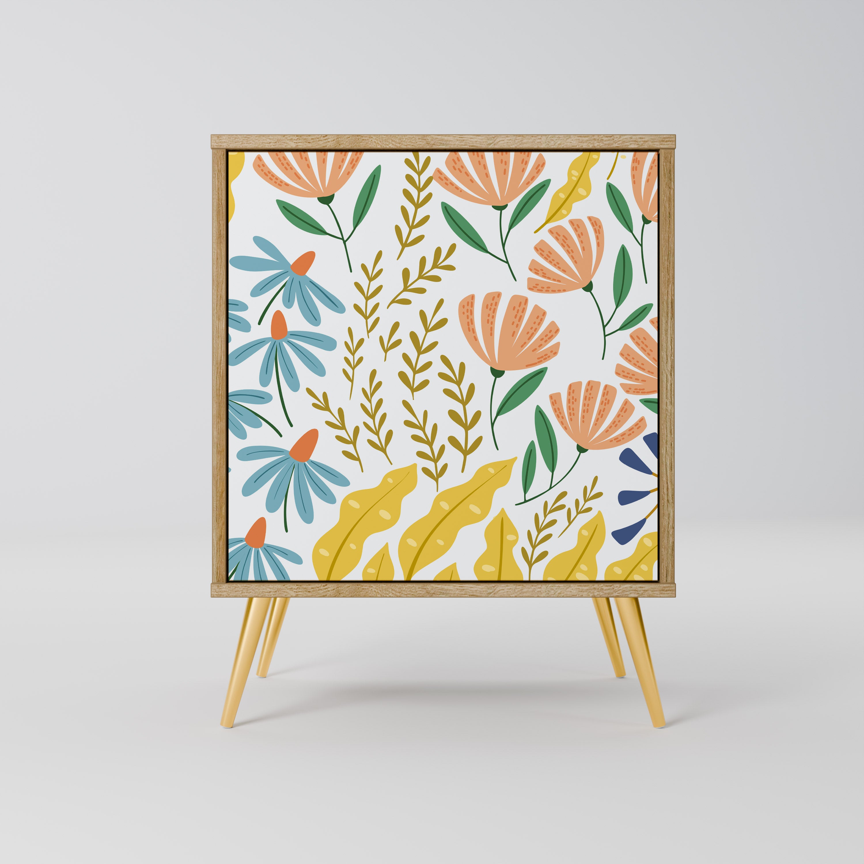 HELLO SPRING Sideboard mit 1 Tür in Eiche-Optik