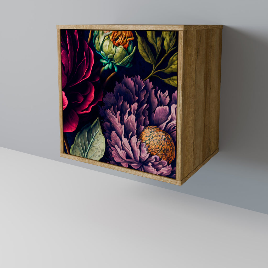 BLOOMING ELEGANCE Sideboard mit 1 Tür in Eiche-Optik