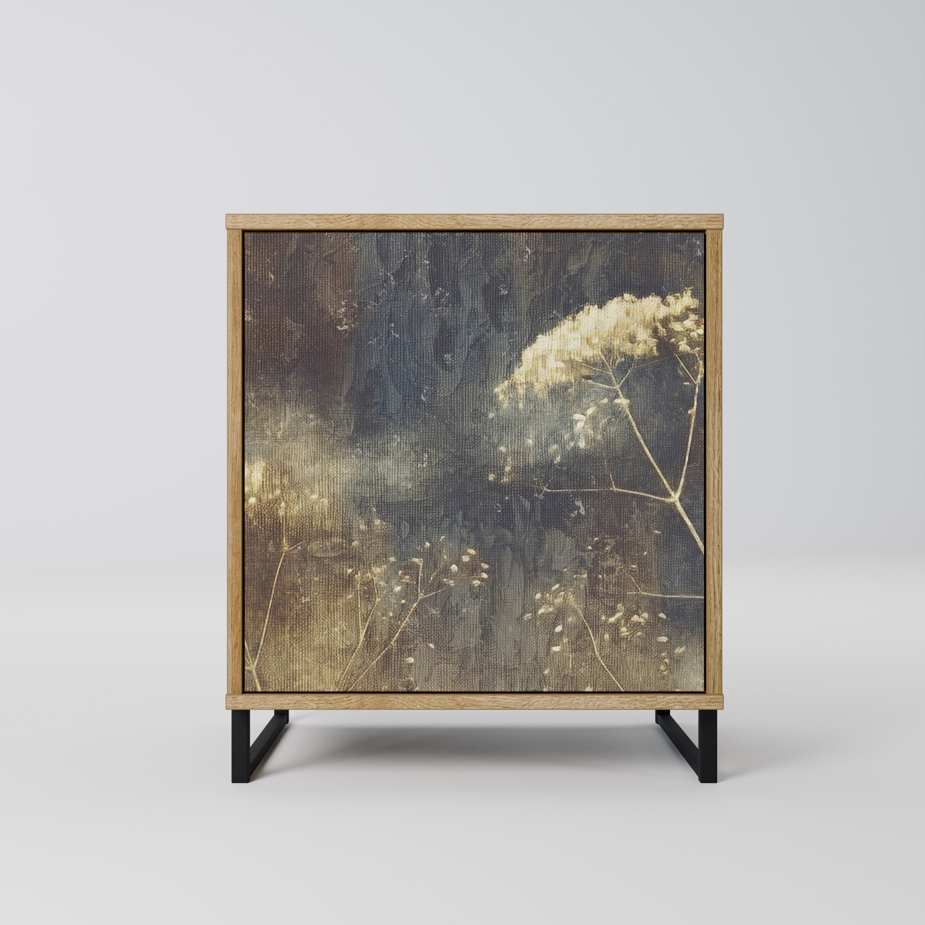 GENTLE POWER Sideboard mit 1 Tür in Eiche-Optik