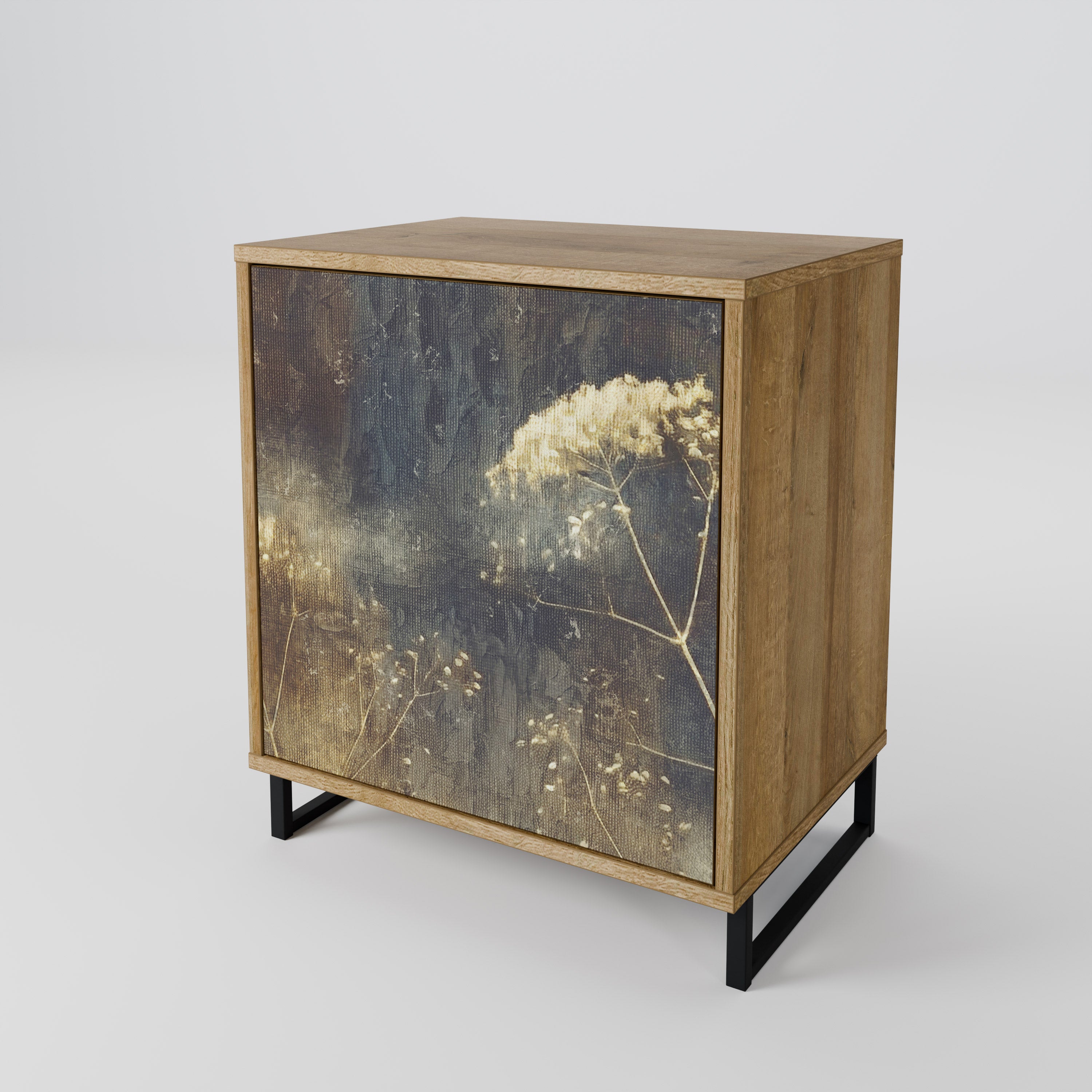 GENTLE POWER Sideboard mit 1 Tür in Eiche-Optik