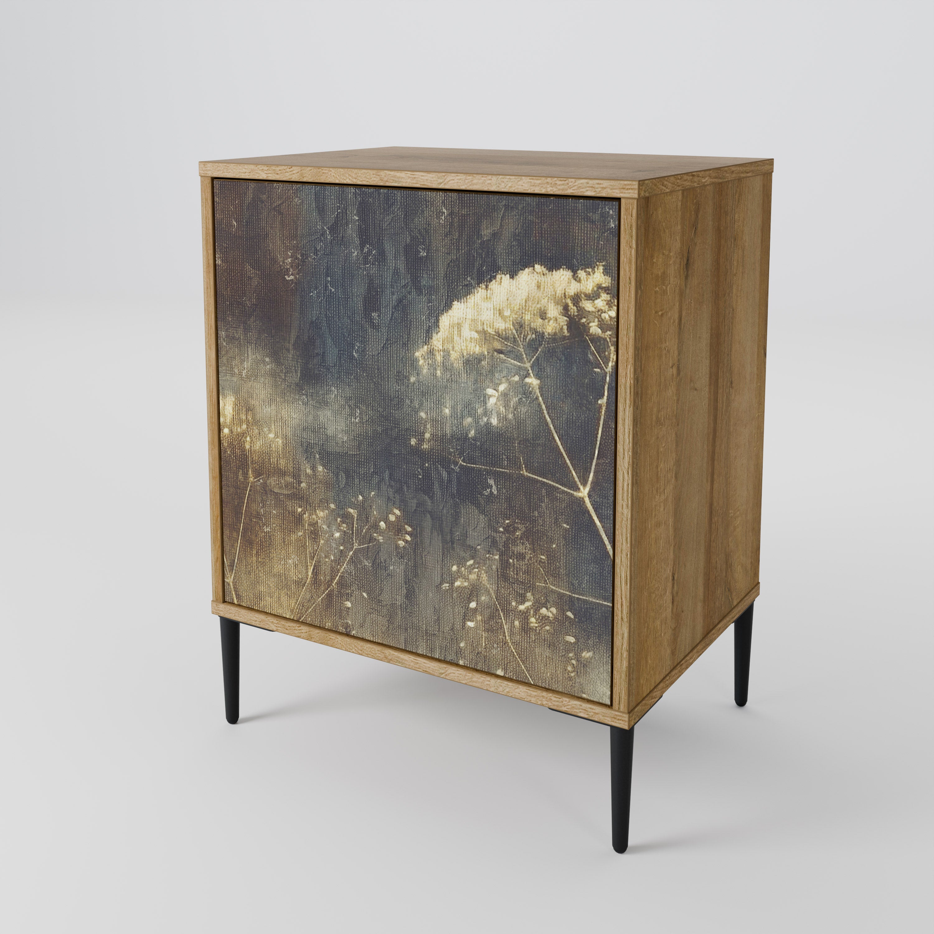 GENTLE POWER Sideboard mit 1 Tür in Eiche-Optik