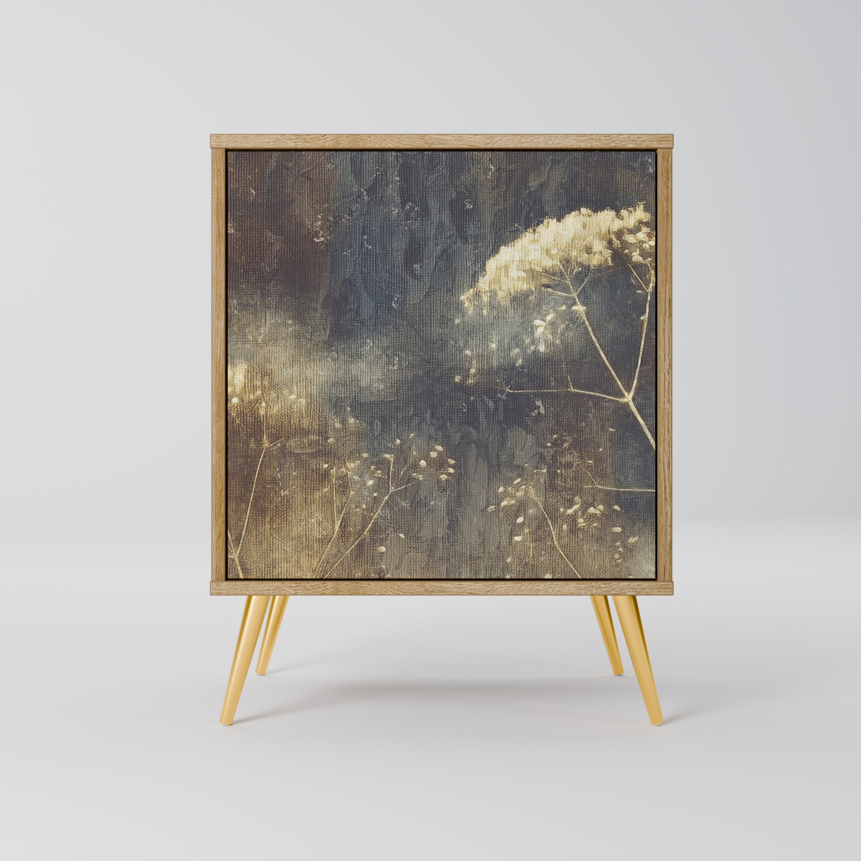 GENTLE POWER Sideboard mit 1 Tür in Eiche-Optik