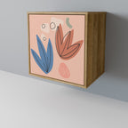PASTEL DESTINY Sideboard mit 1 Tür in Eiche-Optik