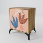PASTEL DESTINY Sideboard mit 1 Tür in Eiche-Optik