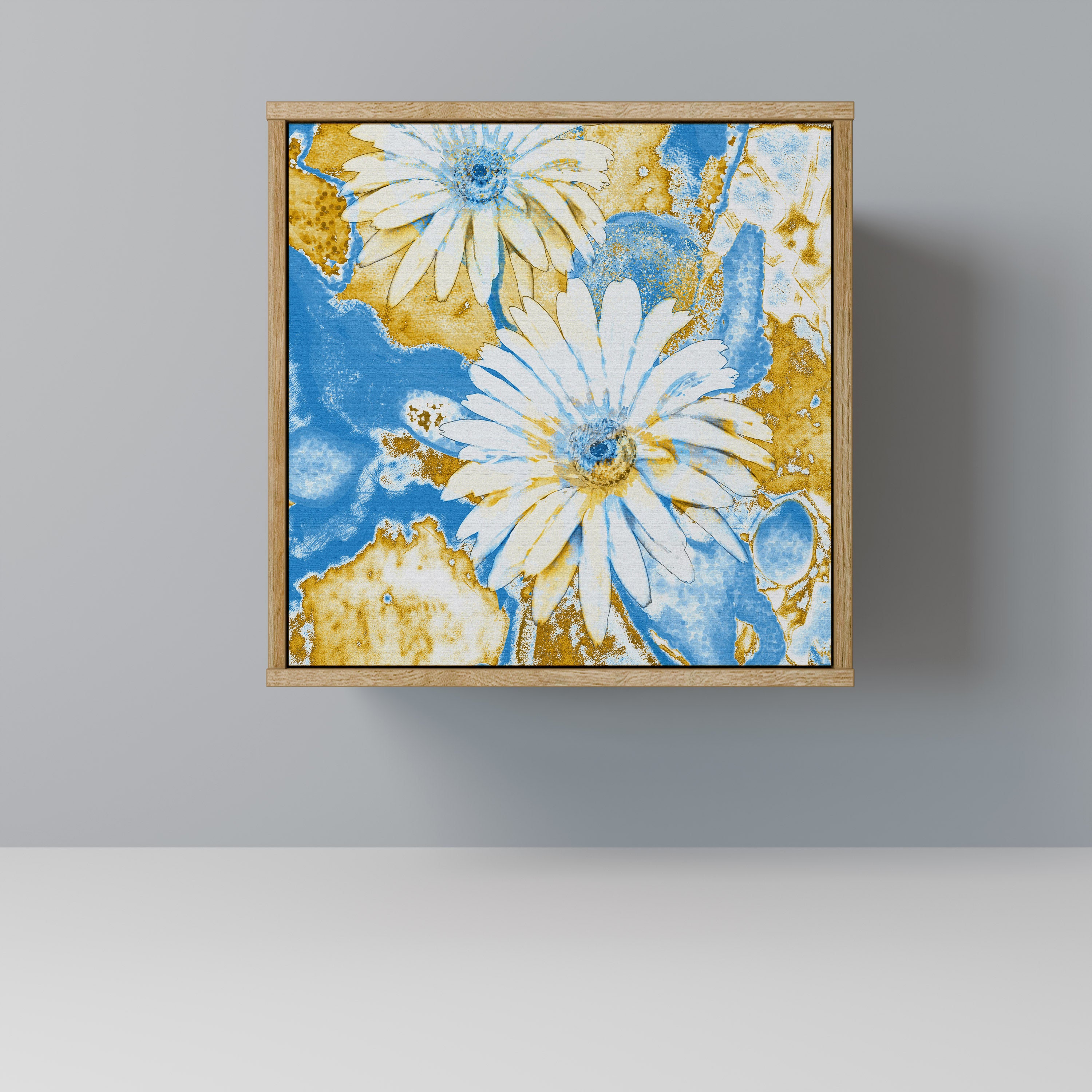 DAISY LUXE Sideboard mit 1 Tür in Eiche-Optik