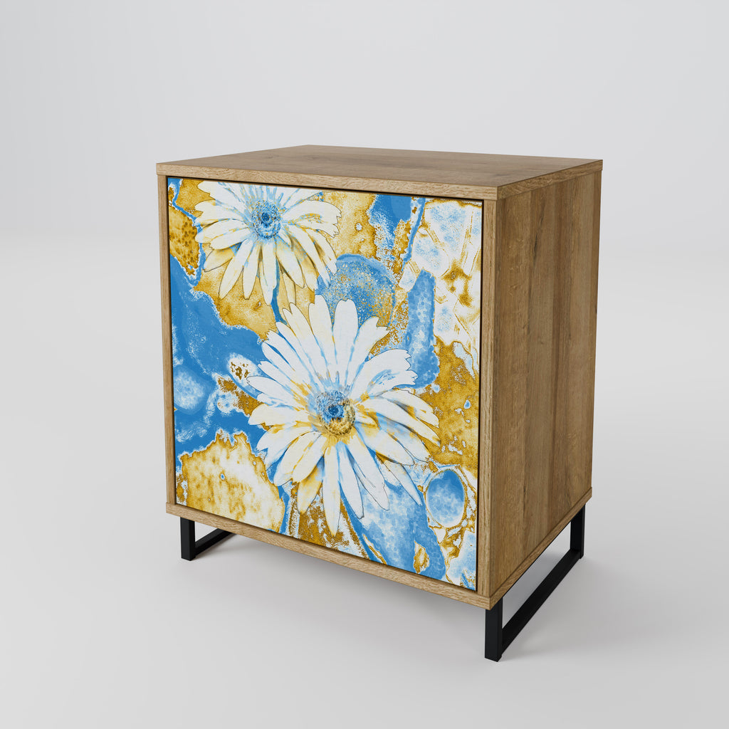 DAISY LUXE Sideboard mit 1 Tür in Eiche-Optik