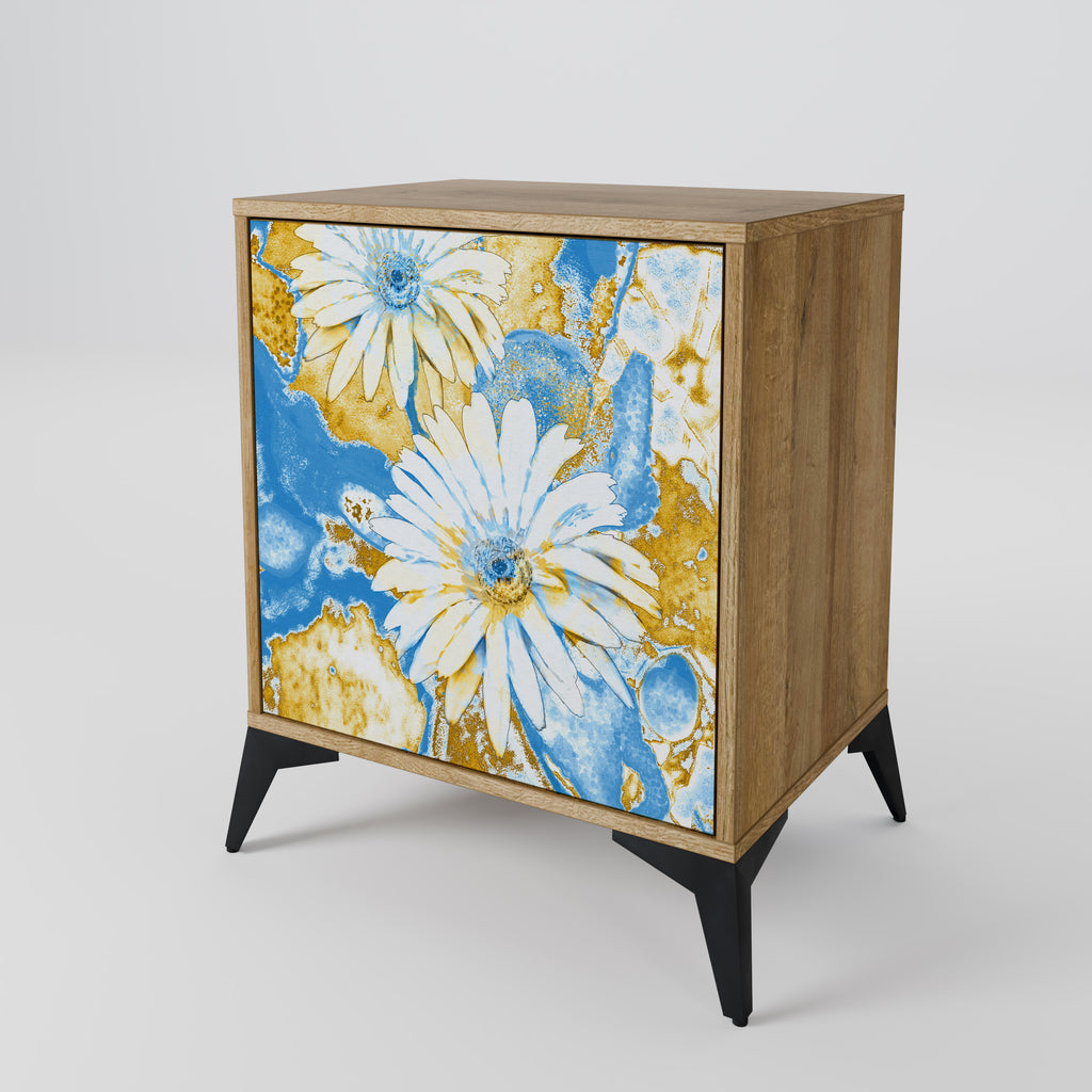 DAISY LUXE Sideboard mit 1 Tür in Eiche-Optik