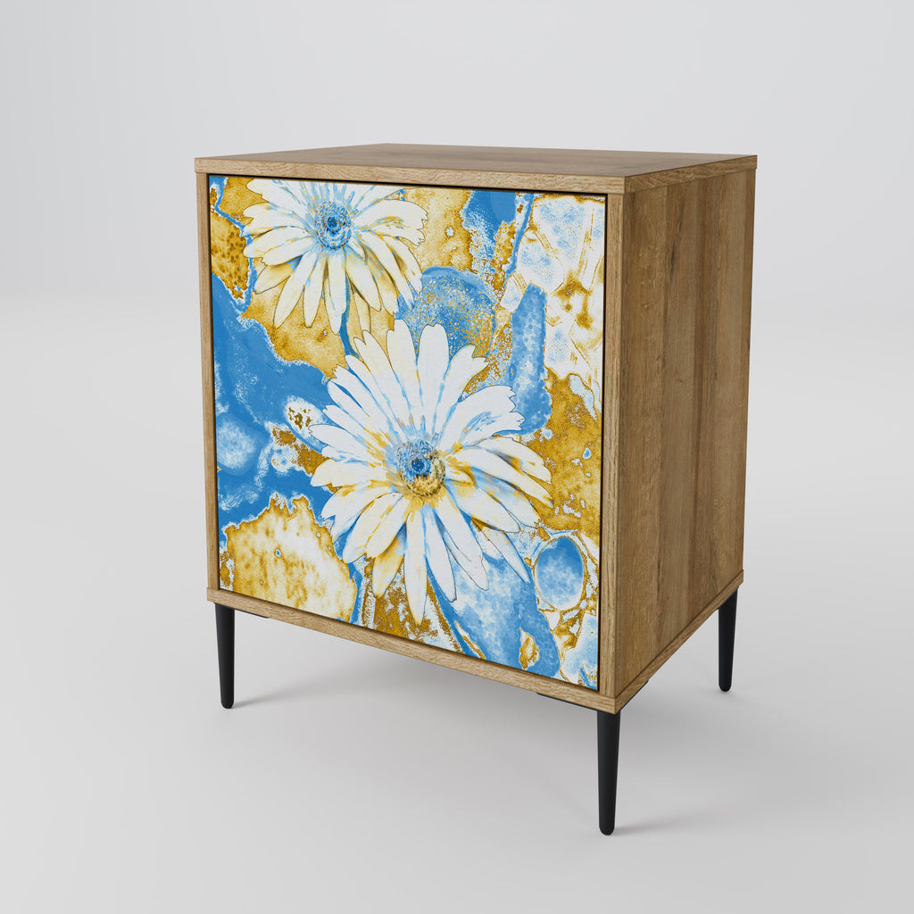 DAISY LUXE Sideboard mit 1 Tür in Eiche-Optik