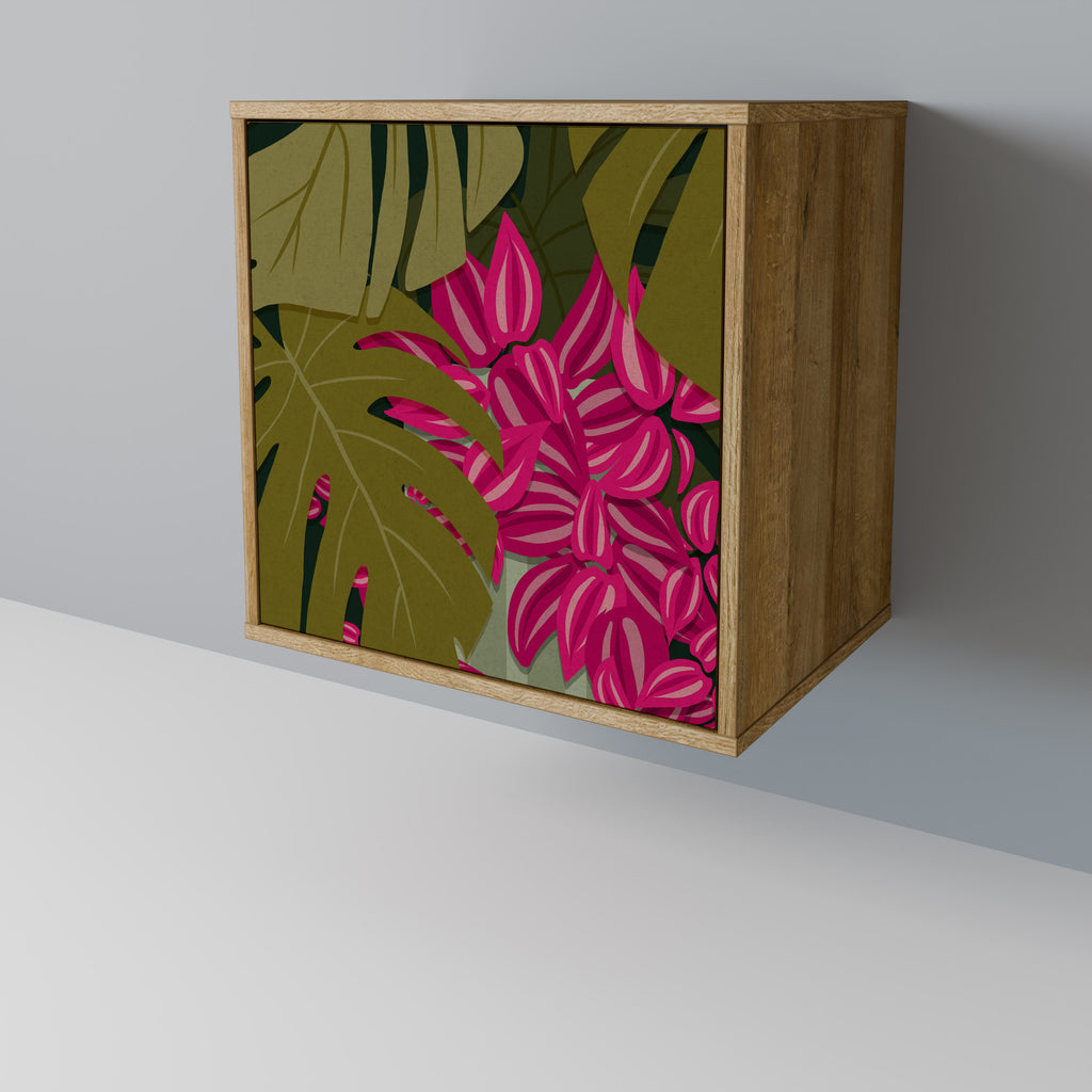 TROPICAL BEAUTY Sideboard mit 1 Tür in Eiche-Optik