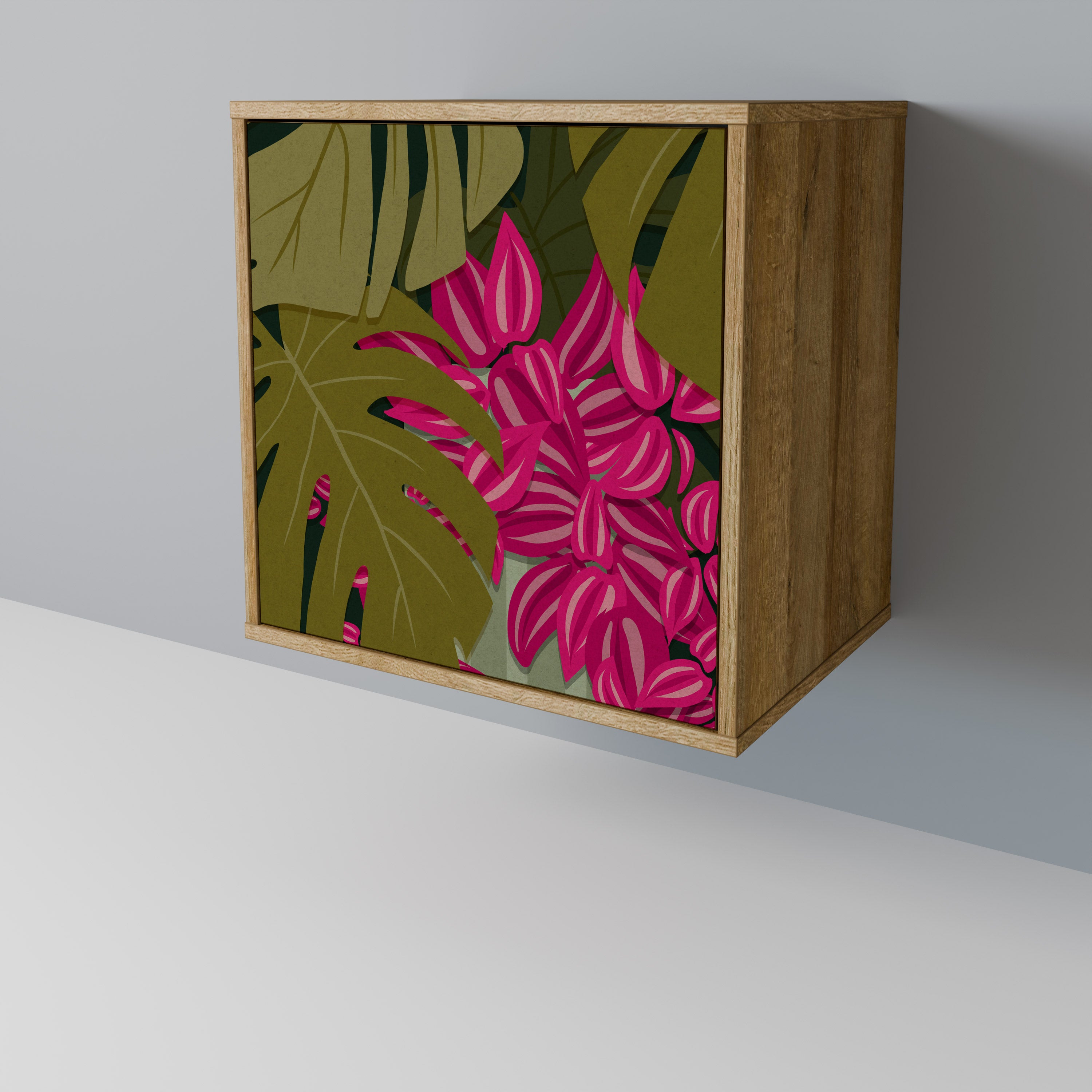 TROPICAL BEAUTY Sideboard mit 1 Tür in Eiche-Optik