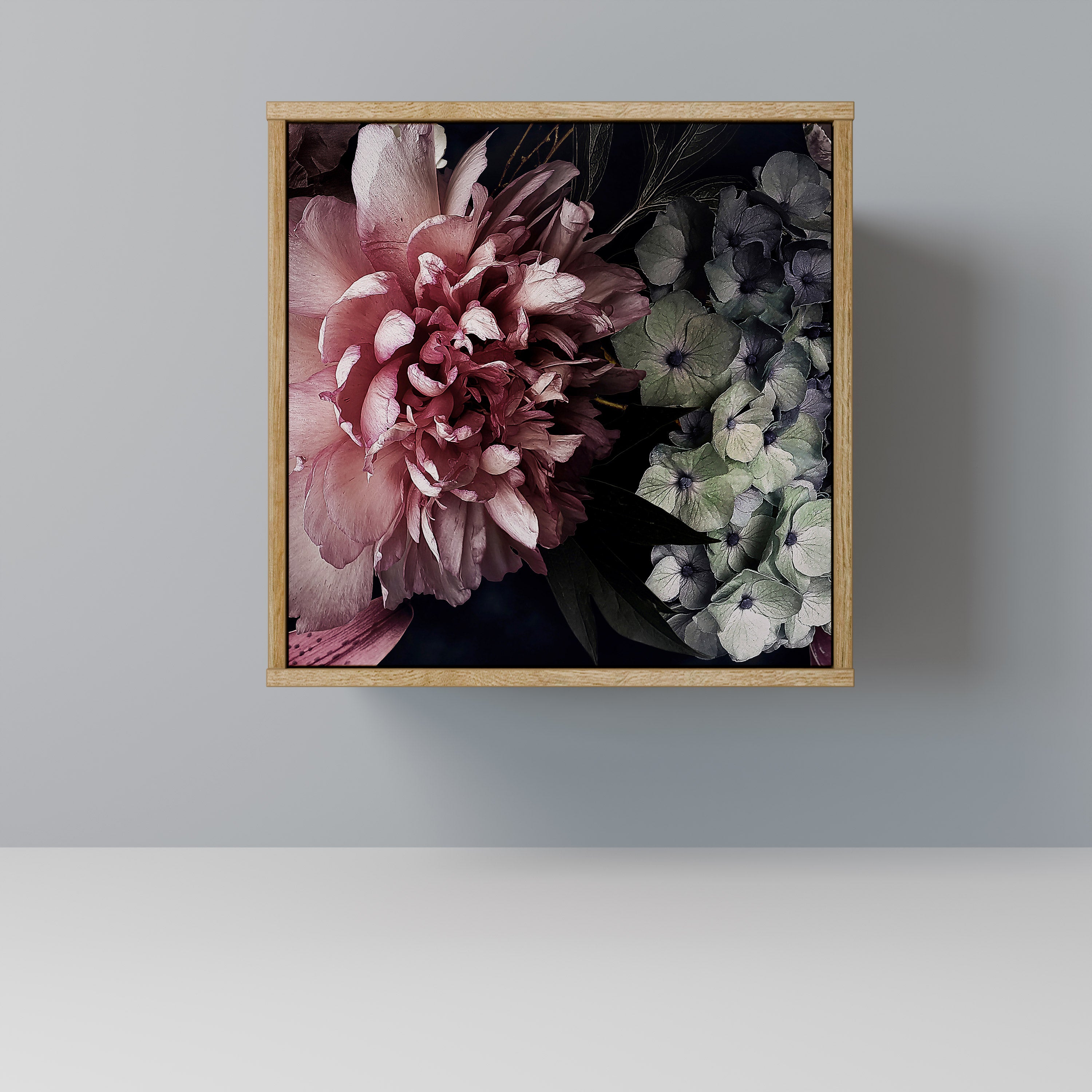 PURE BLOSSOM Sideboard mit 1 Tür in Eiche-Optik