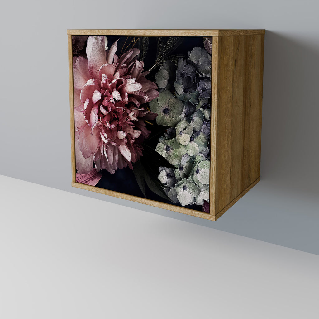 PURE BLOSSOM Sideboard mit 1 Tür in Eiche-Optik