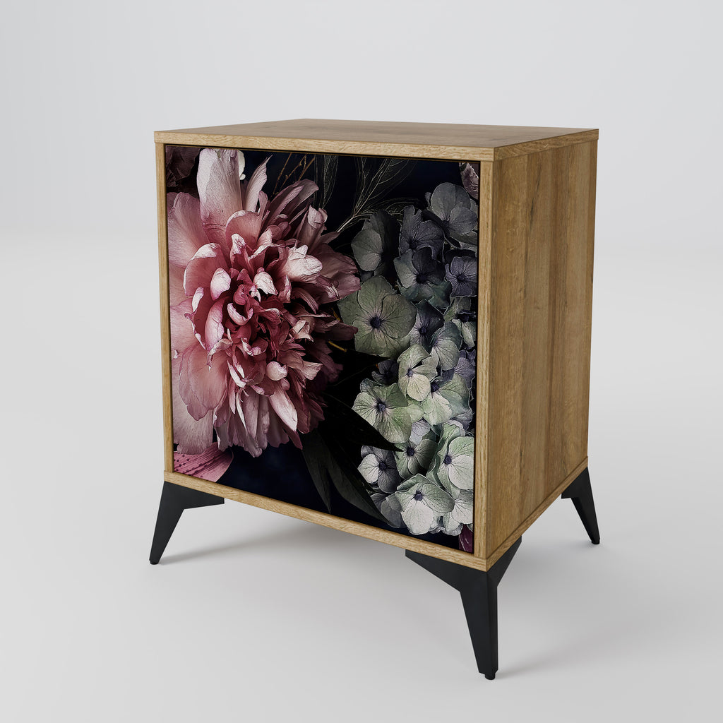PURE BLOSSOM Sideboard mit 1 Tür in Eiche-Optik