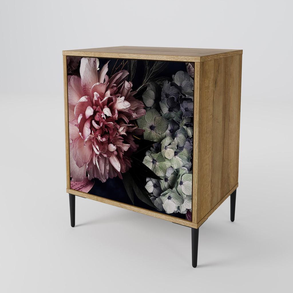 PURE BLOSSOM Sideboard mit 1 Tür in Eiche-Optik