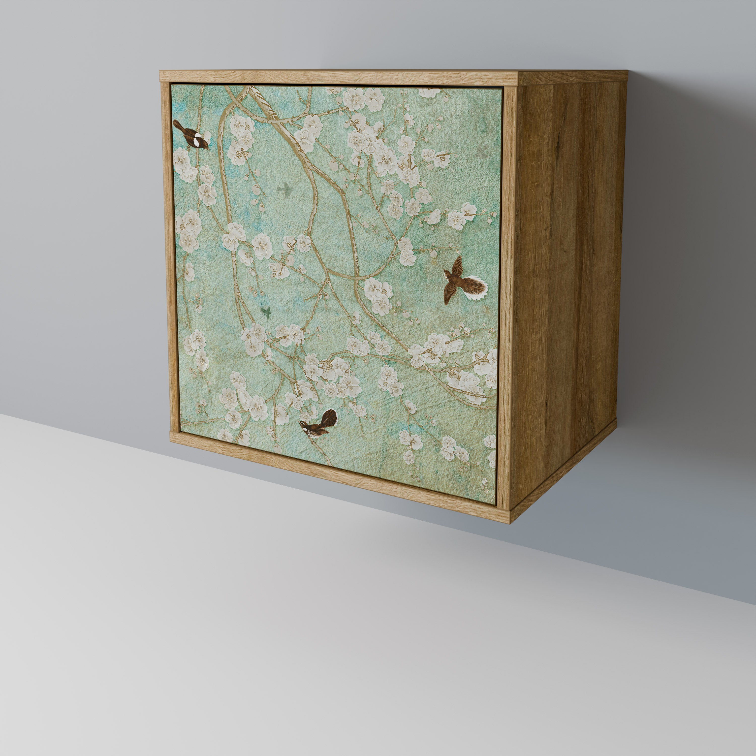 BLOOMING CHARM Sideboard mit 1 Tür in Eiche-Optik