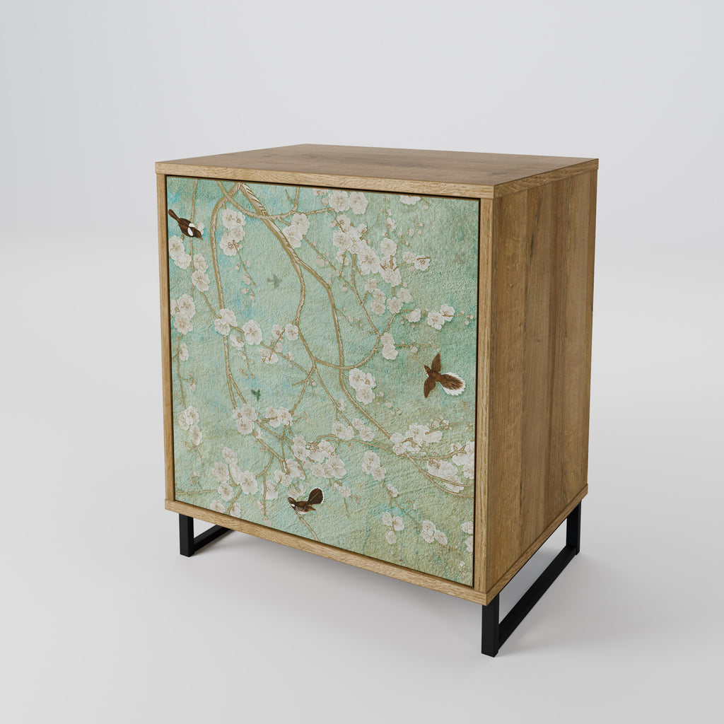 BLOOMING CHARM Sideboard mit 1 Tür in Eiche-Optik