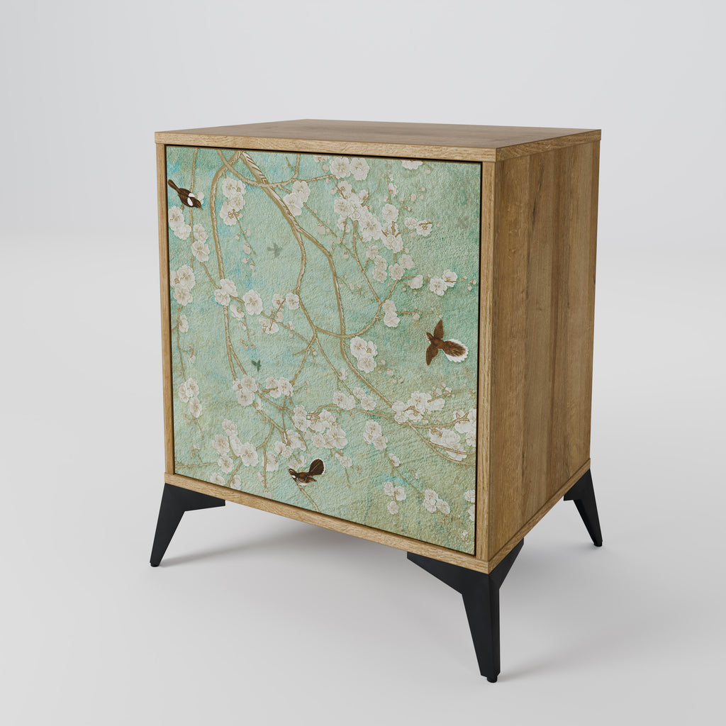 BLOOMING CHARM Sideboard mit 1 Tür in Eiche-Optik