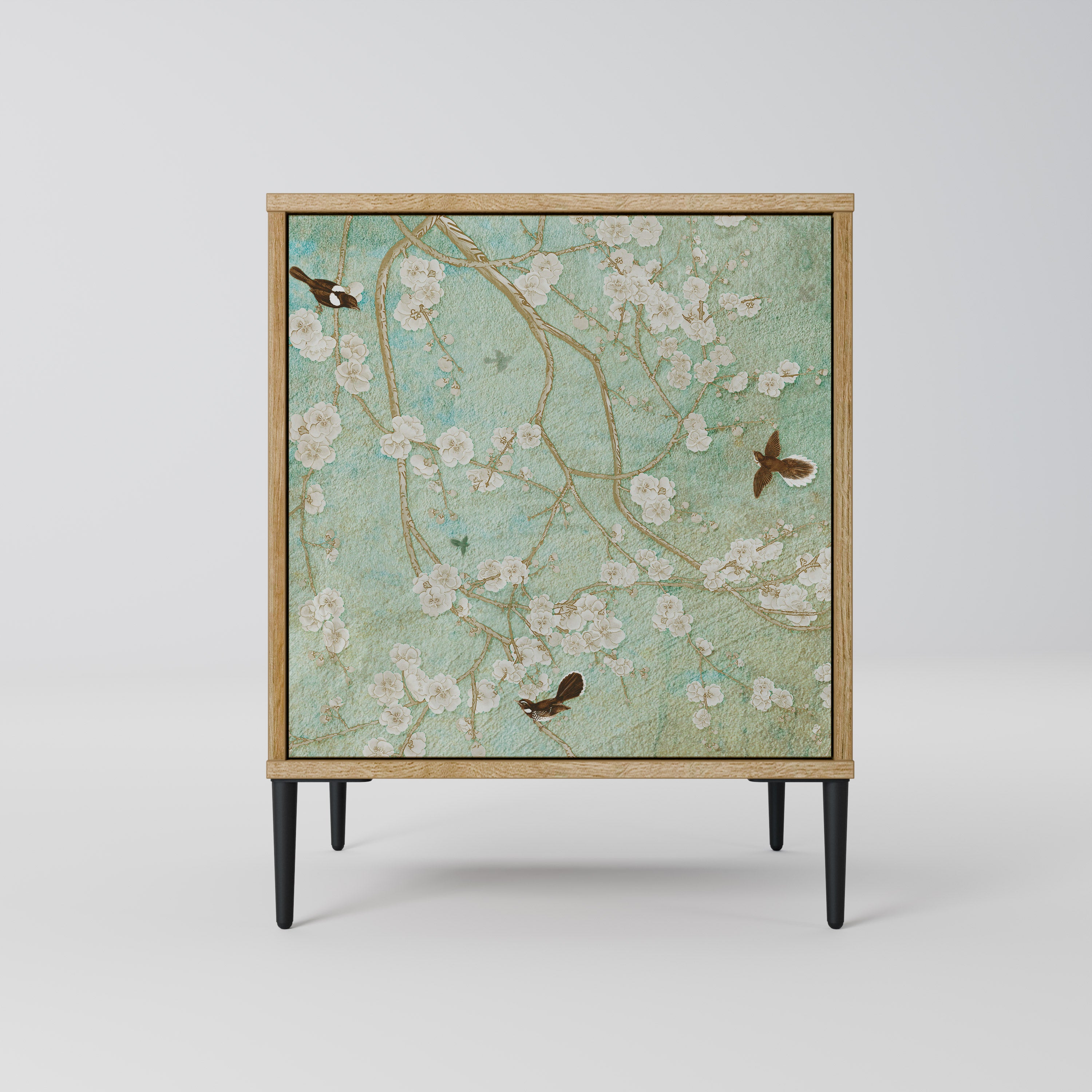 BLOOMING CHARM Sideboard mit 1 Tür in Eiche-Optik