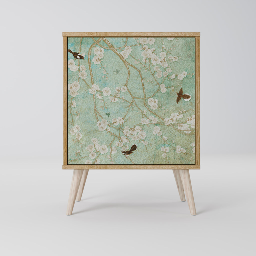 BLOOMING CHARM Sideboard mit 1 Tür in Eiche-Optik