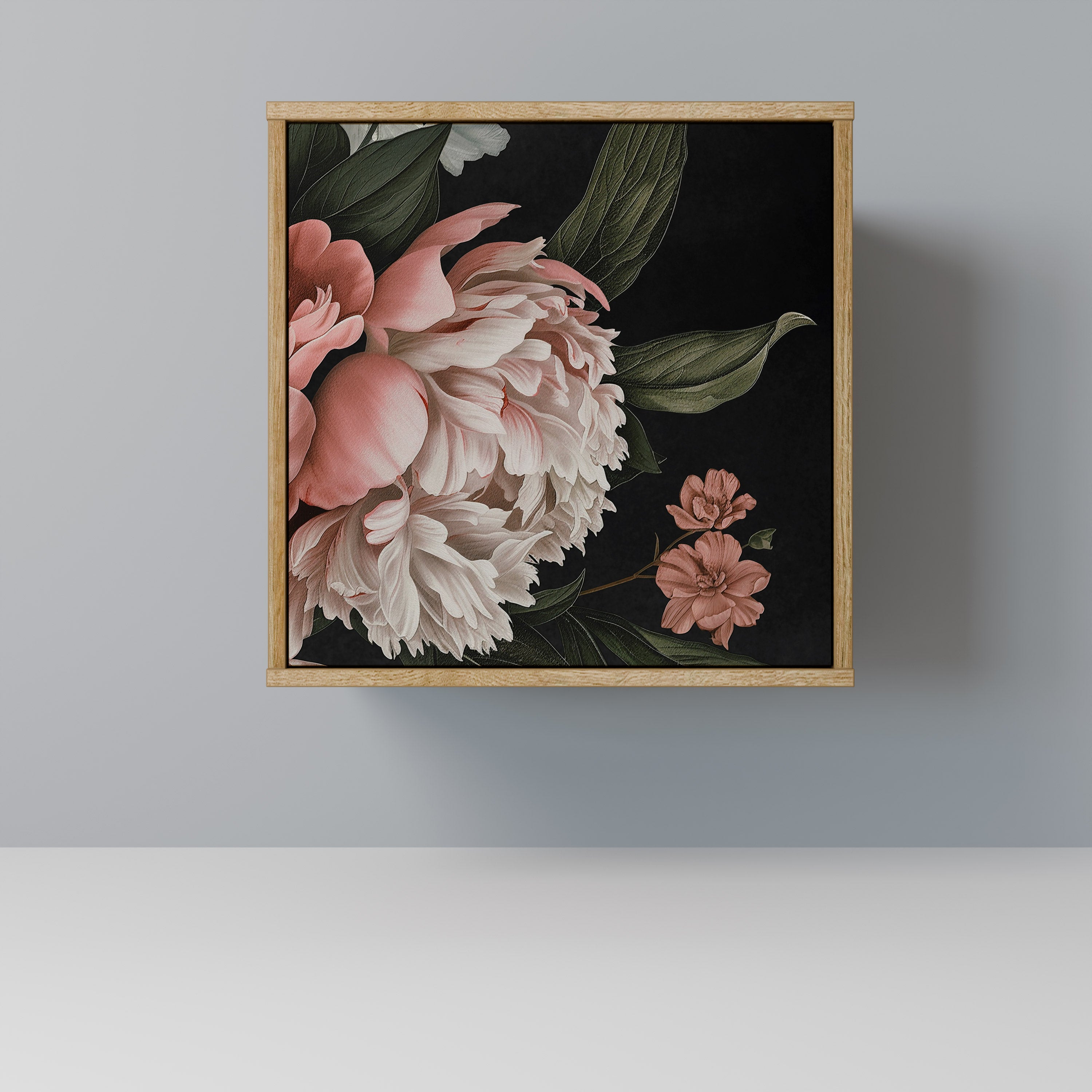 LUSH ELEGANCE Sideboard mit 1 Tür in Eiche-Optik