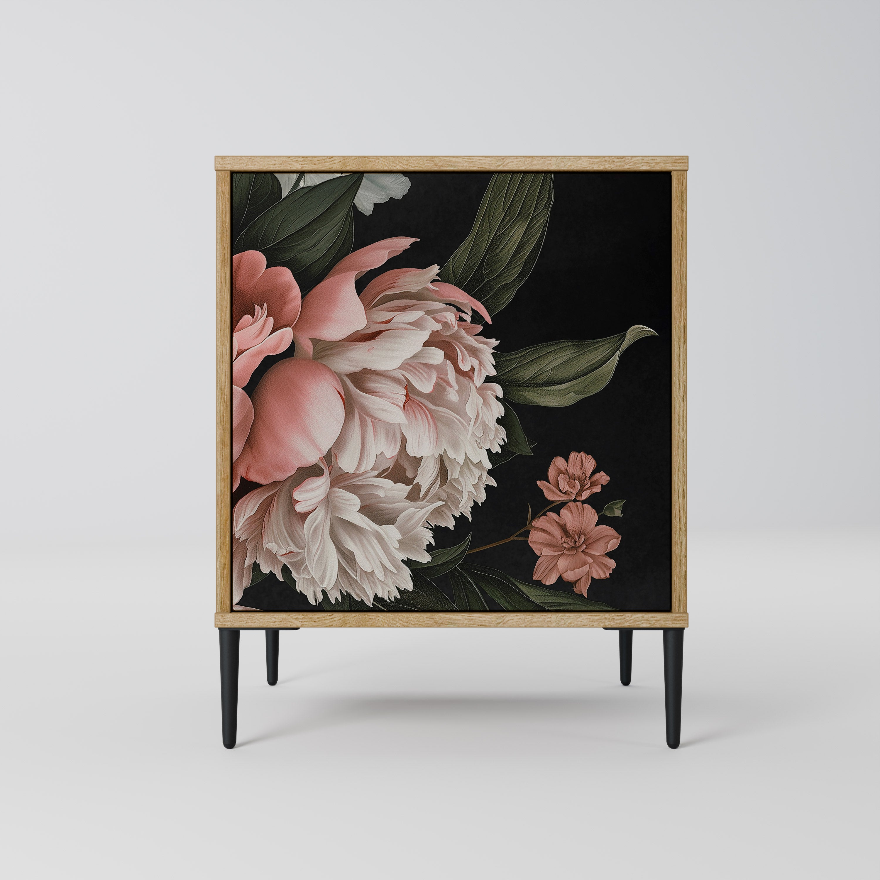 LUSH ELEGANCE Sideboard mit 1 Tür in Eiche-Optik