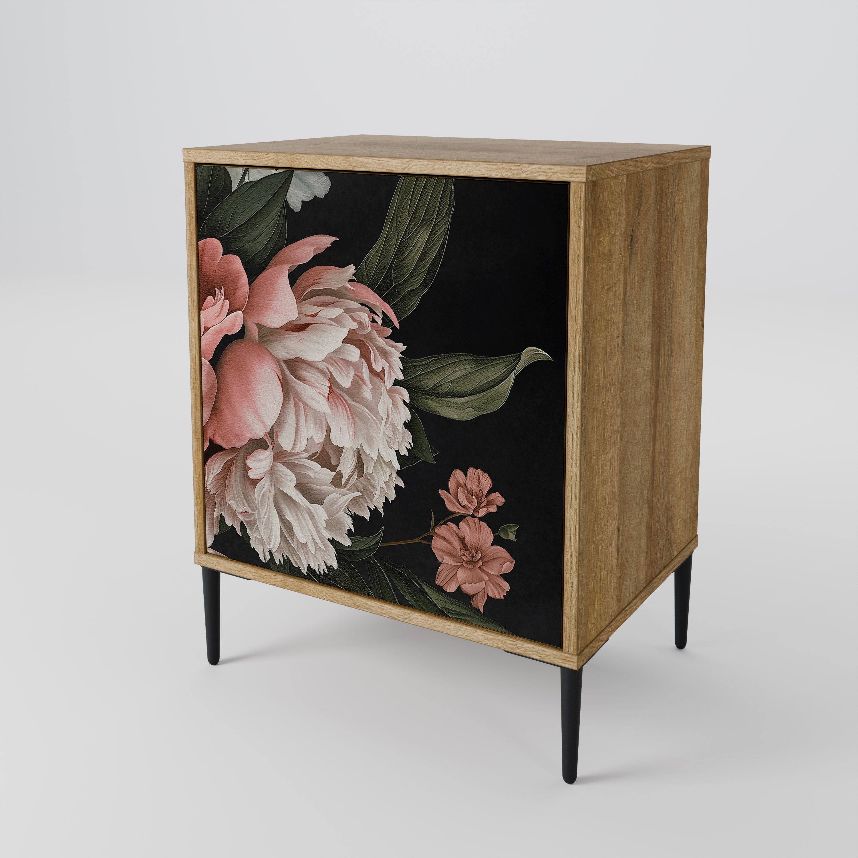 LUSH ELEGANCE Sideboard mit 1 Tür in Eiche-Optik