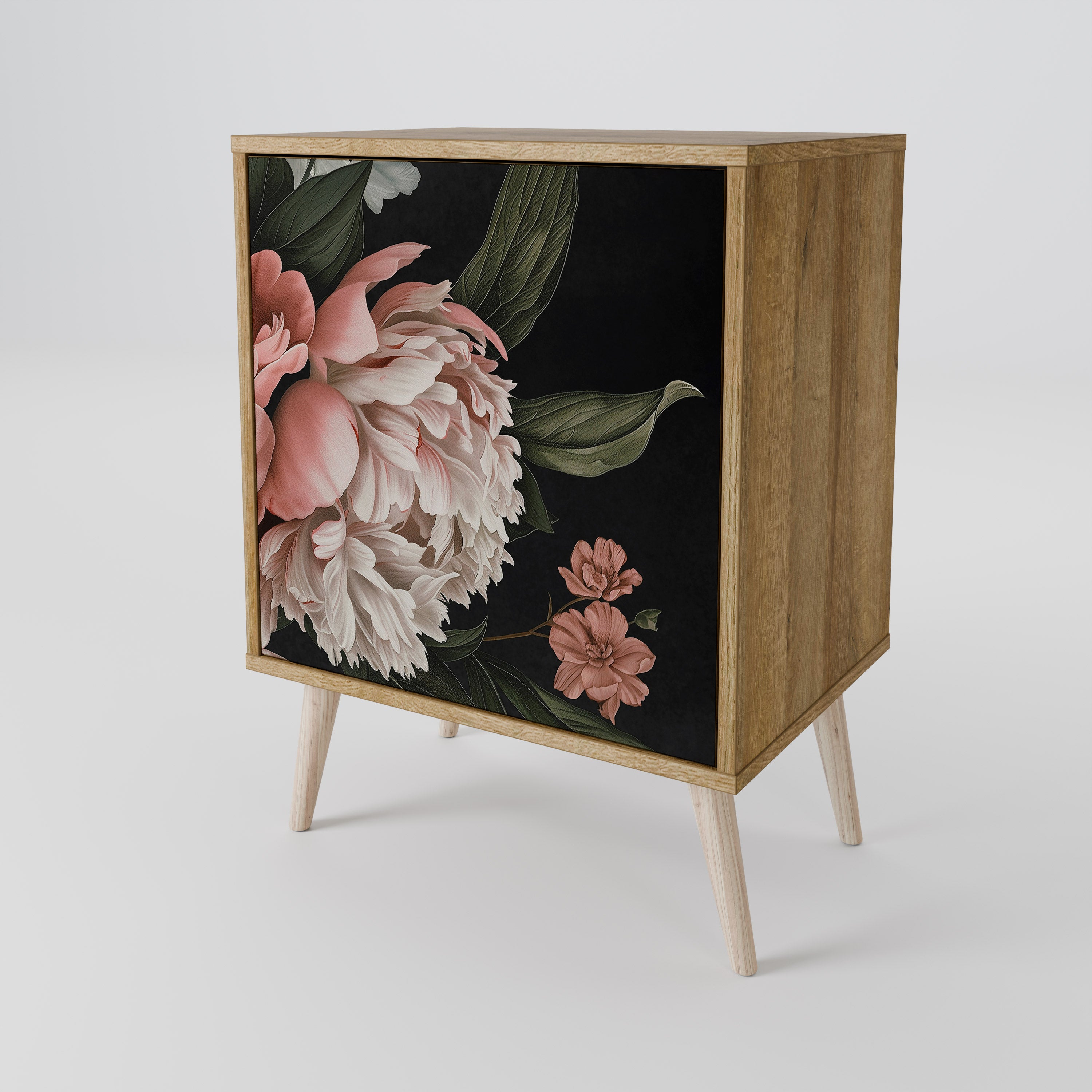 LUSH ELEGANCE Sideboard mit 1 Tür in Eiche-Optik