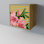 FRAGILE BEAUTY Sideboard mit 1 Tür in Eiche-Optik