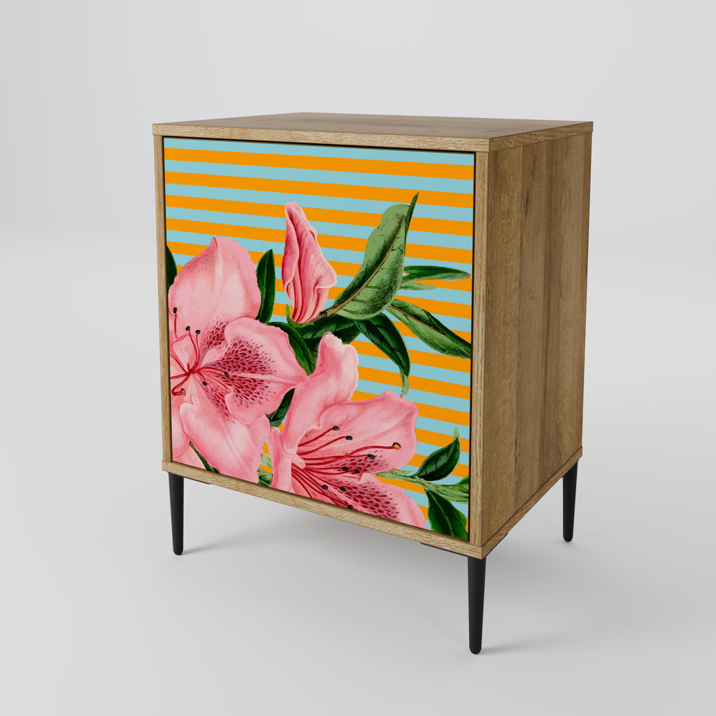 FRAGILE BEAUTY Sideboard mit 1 Tür in Eiche-Optik