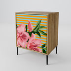 FRAGILE BEAUTY Sideboard mit 1 Tür in Eiche-Optik