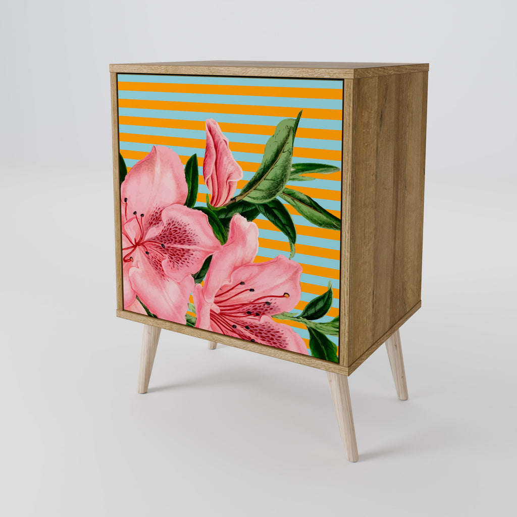 FRAGILE BEAUTY Sideboard mit 1 Tür in Eiche-Optik