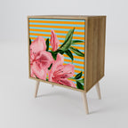 FRAGILE BEAUTY Sideboard mit 1 Tür in Eiche-Optik