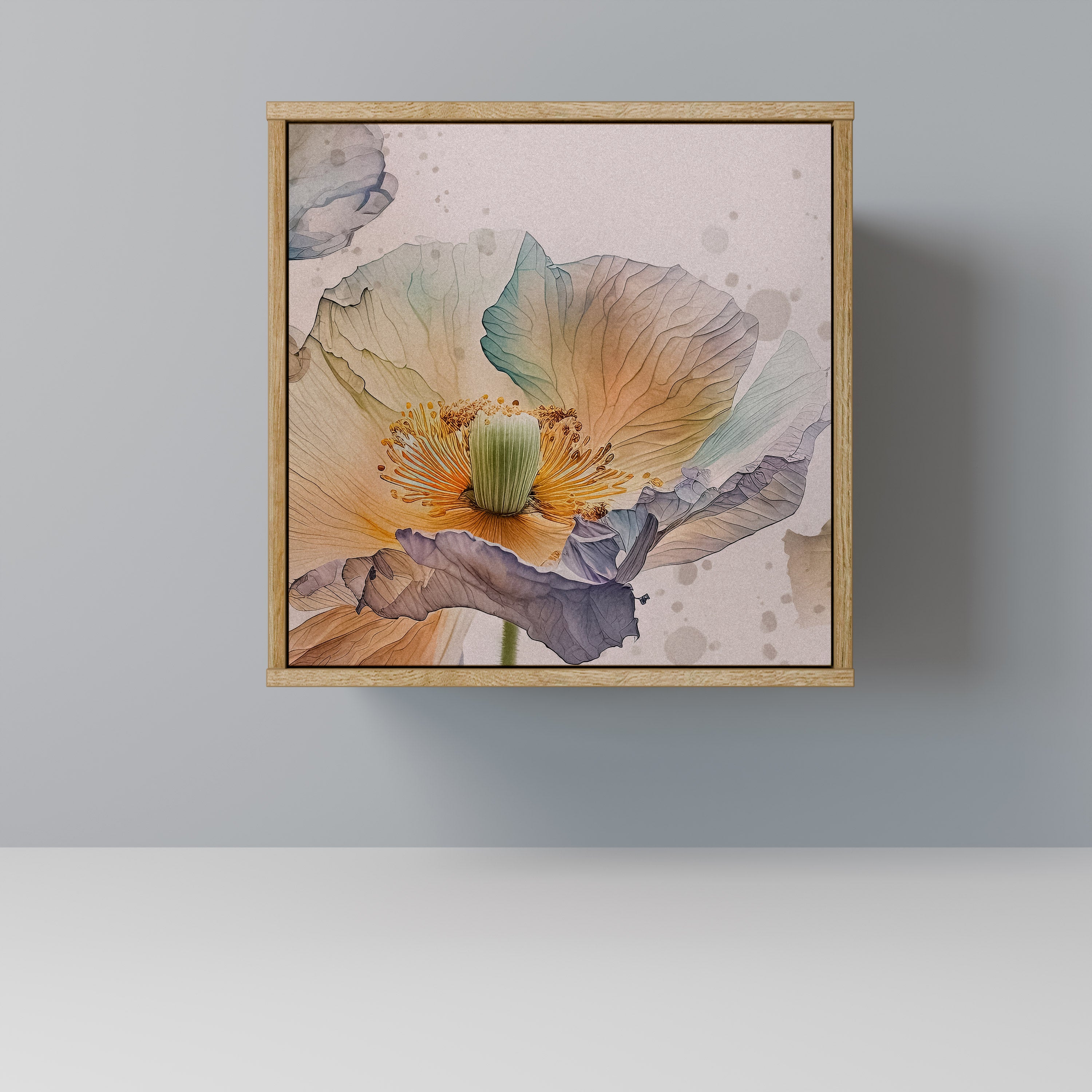 SOFTEN POPPY Sideboard mit 1 Tür in Eiche-Optik