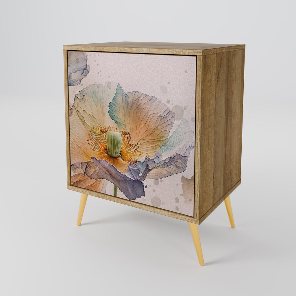 SOFTEN POPPY Sideboard mit 1 Tür in Eiche-Optik