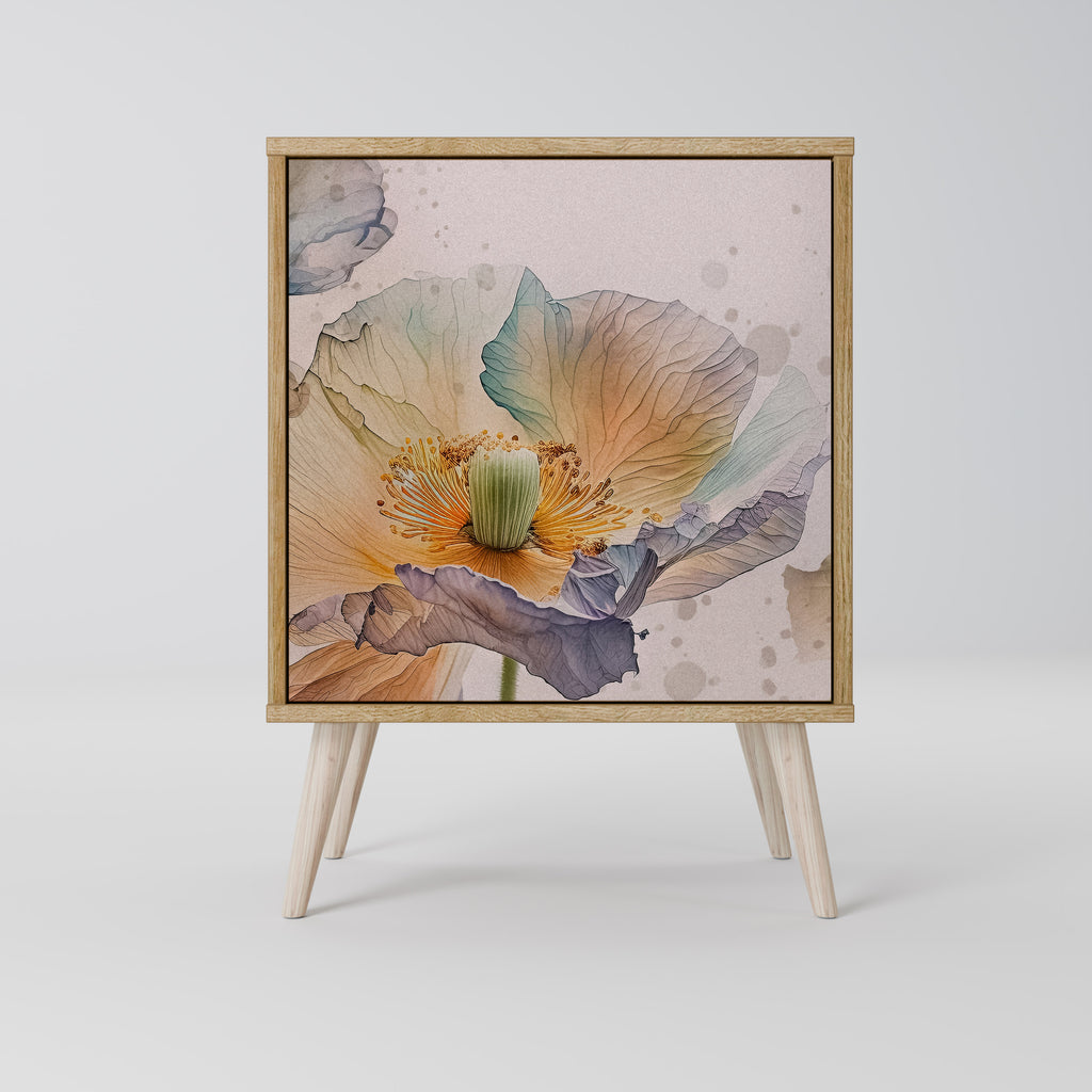 SOFTEN POPPY Sideboard mit 1 Tür in Eiche-Optik